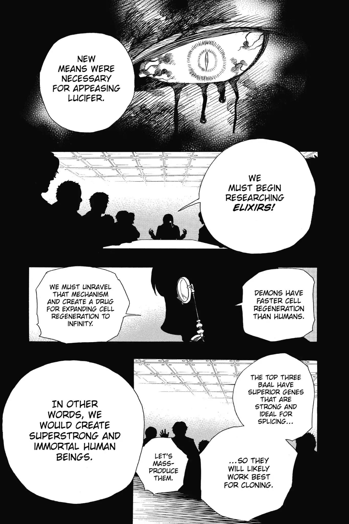 Ao no Exorcist Chapter 86 page 28 - Chapter 86: Fruit Branches