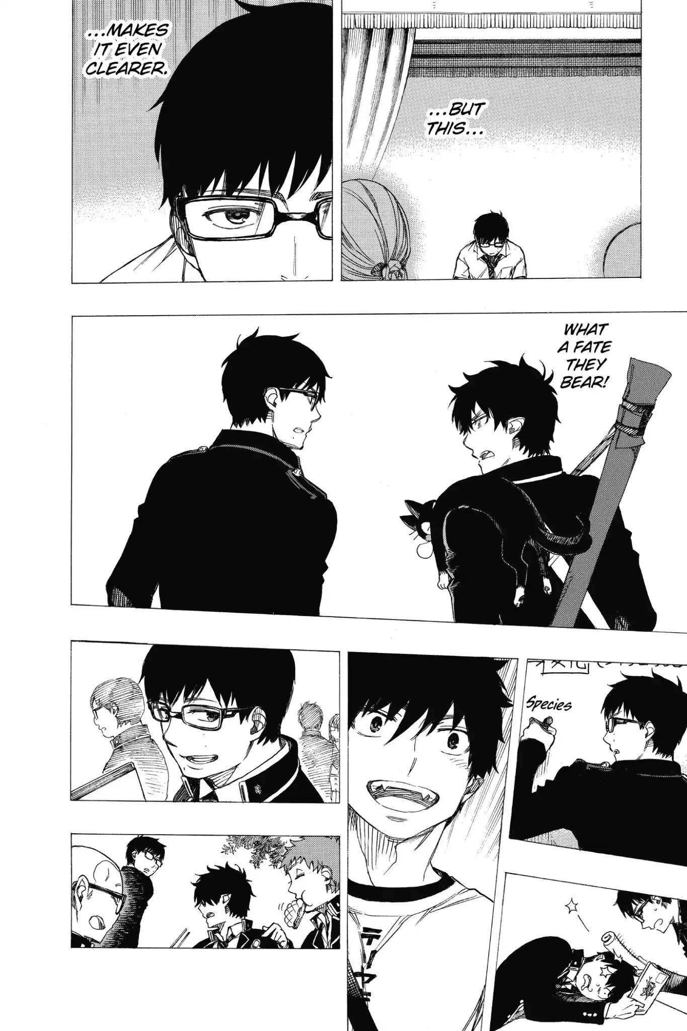 Ao no Exorcist Chapter 86 page 33 - Chapter 86: Fruit Branches
