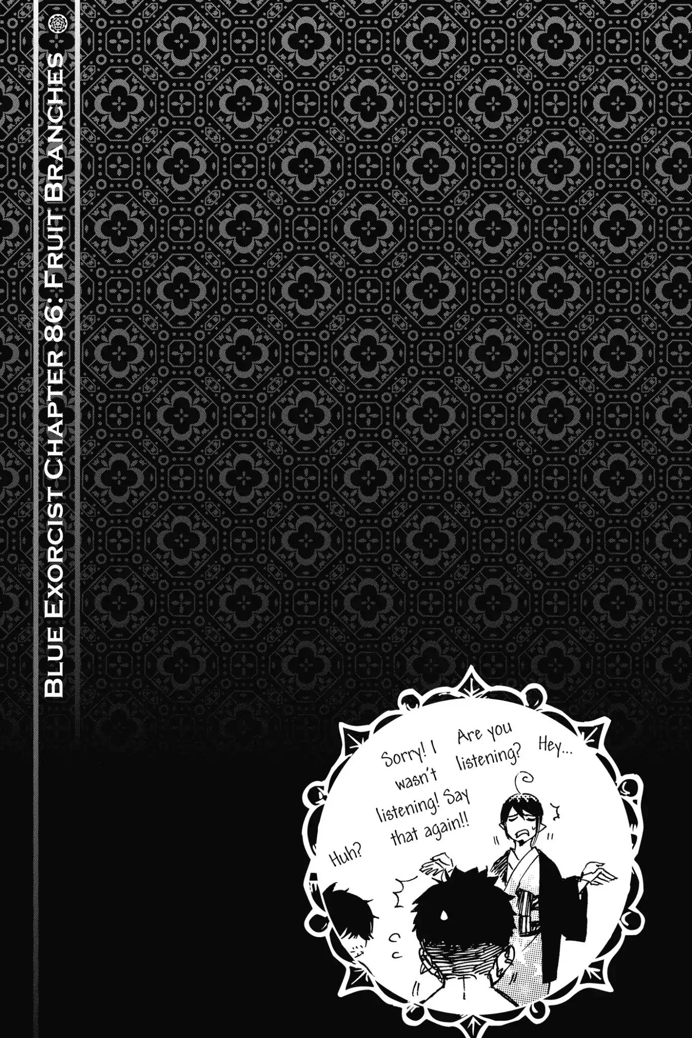 Ao no Exorcist Chapter 86 page 35 - Chapter 86: Fruit Branches