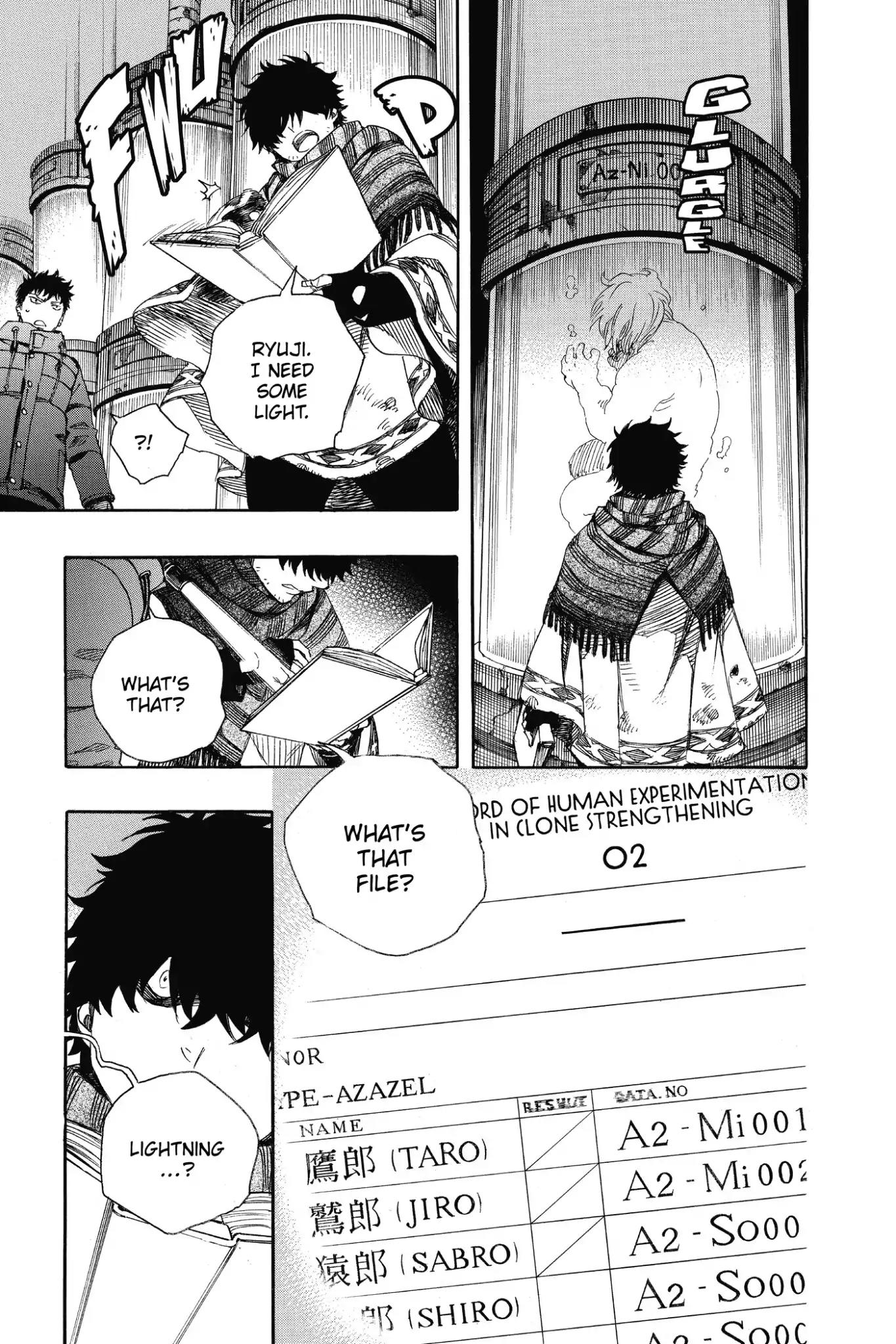 Ao no Exorcist Chapter 86 page 4 - Chapter 86: Fruit Branches