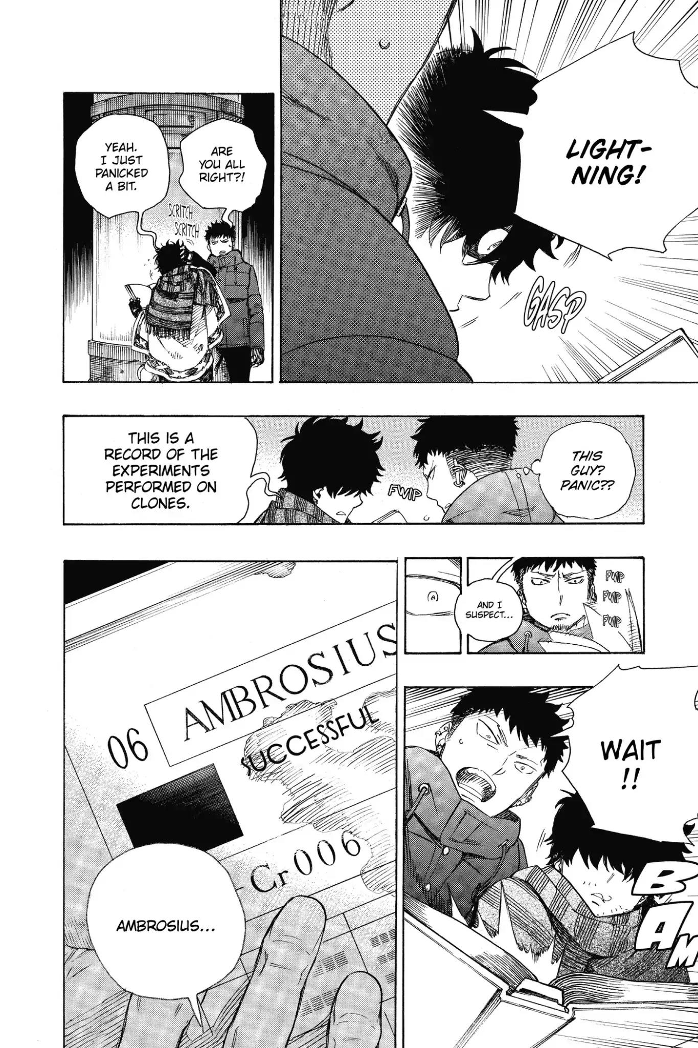 Ao no Exorcist Chapter 86 page 5 - Chapter 86: Fruit Branches