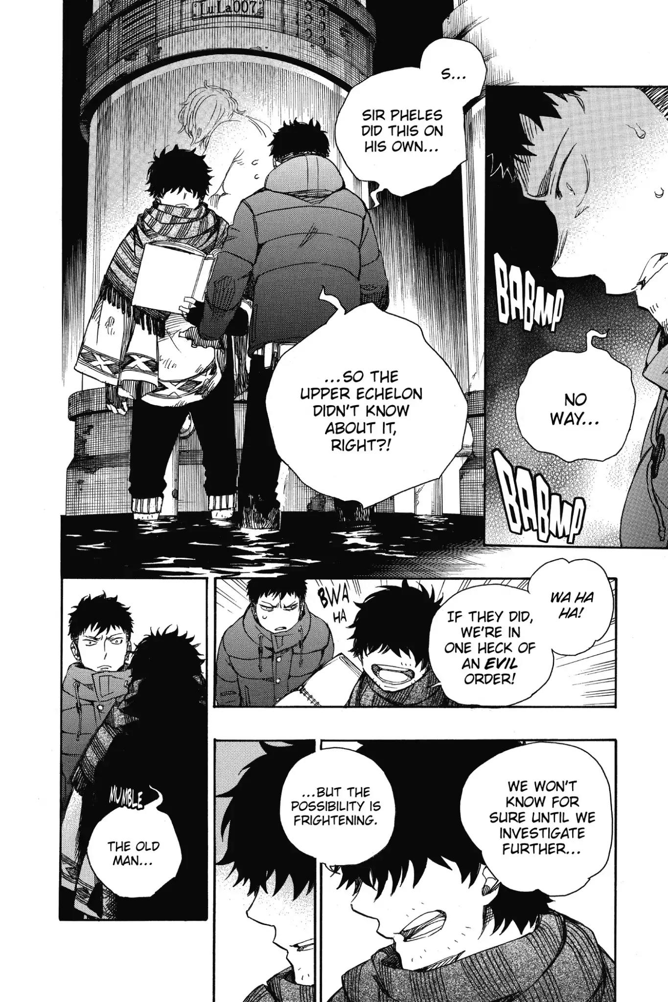 Ao no Exorcist Chapter 86 page 7 - Chapter 86: Fruit Branches