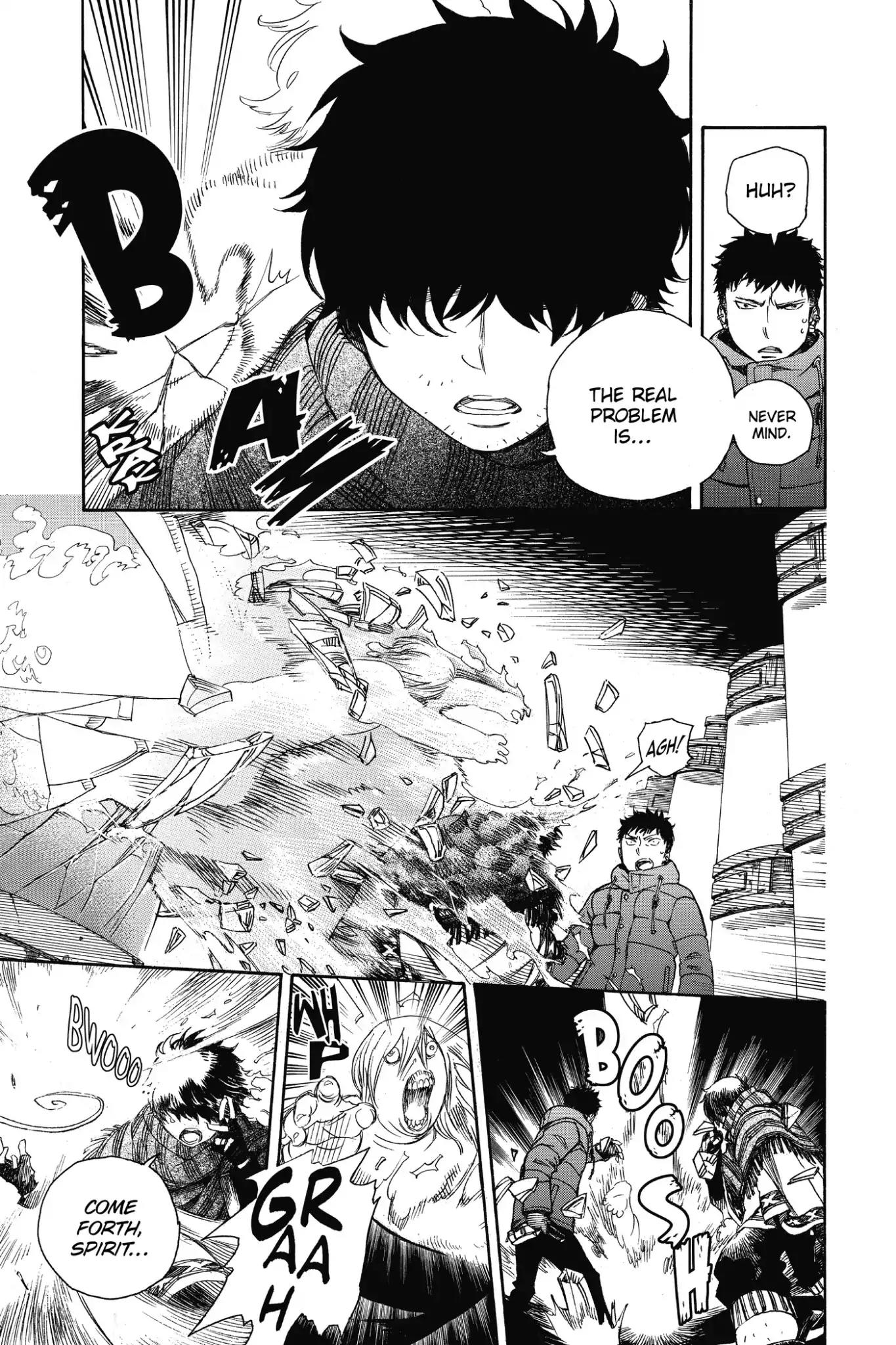 Ao no Exorcist Chapter 86 page 8 - Chapter 86: Fruit Branches