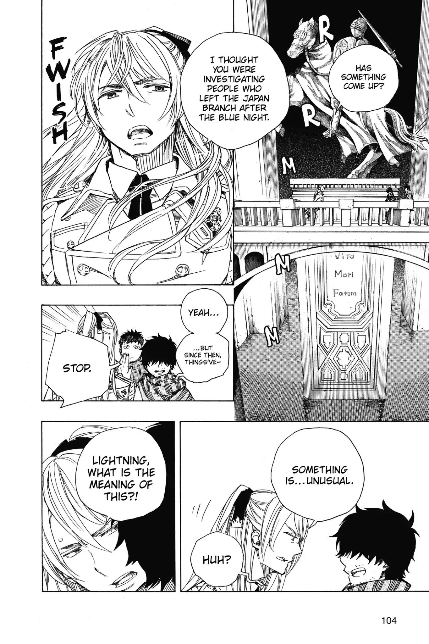 Ao no Exorcist Chapter 87 page 10 - Chapter 87: Embryo