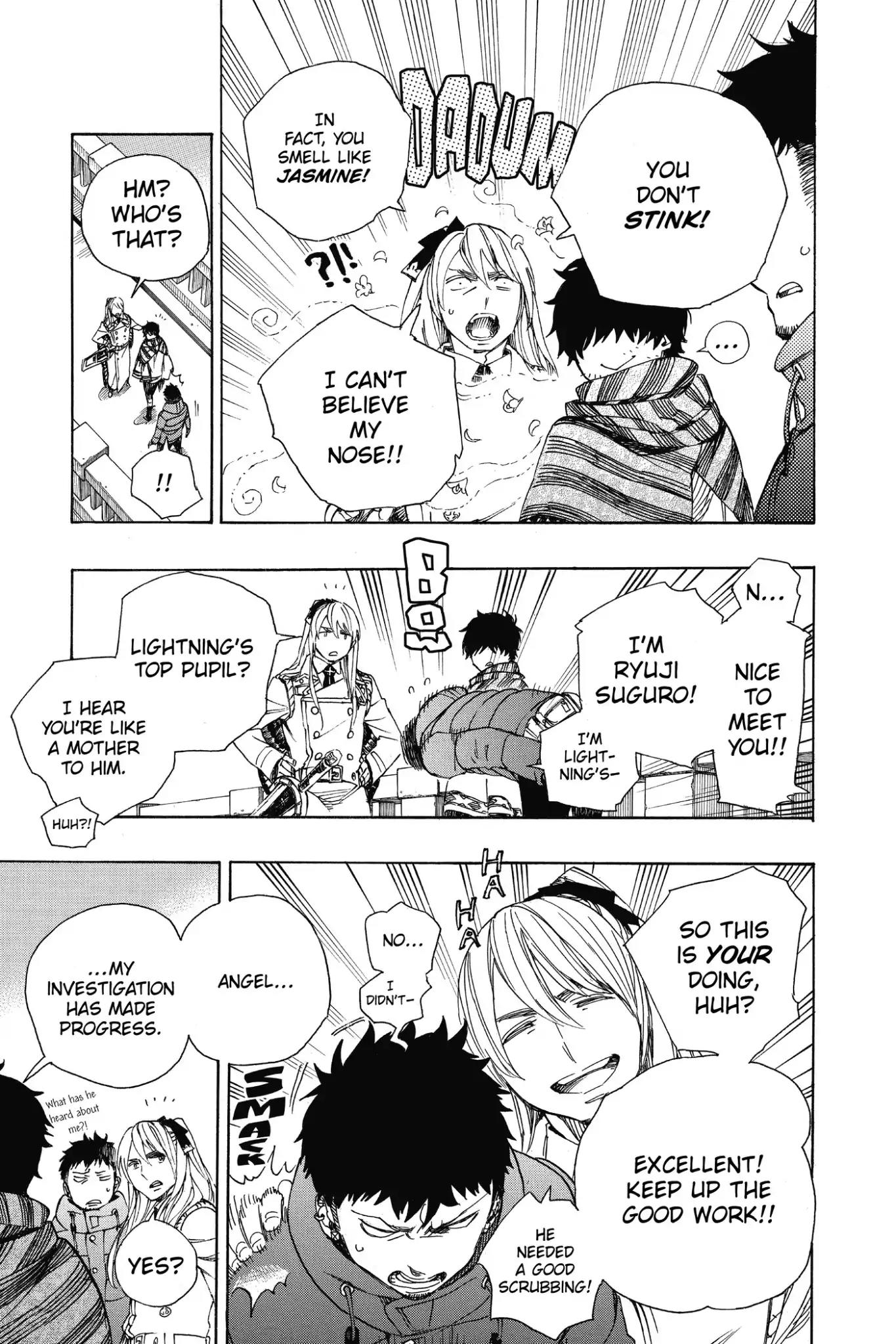Ao no Exorcist Chapter 87 page 11 - Chapter 87: Embryo
