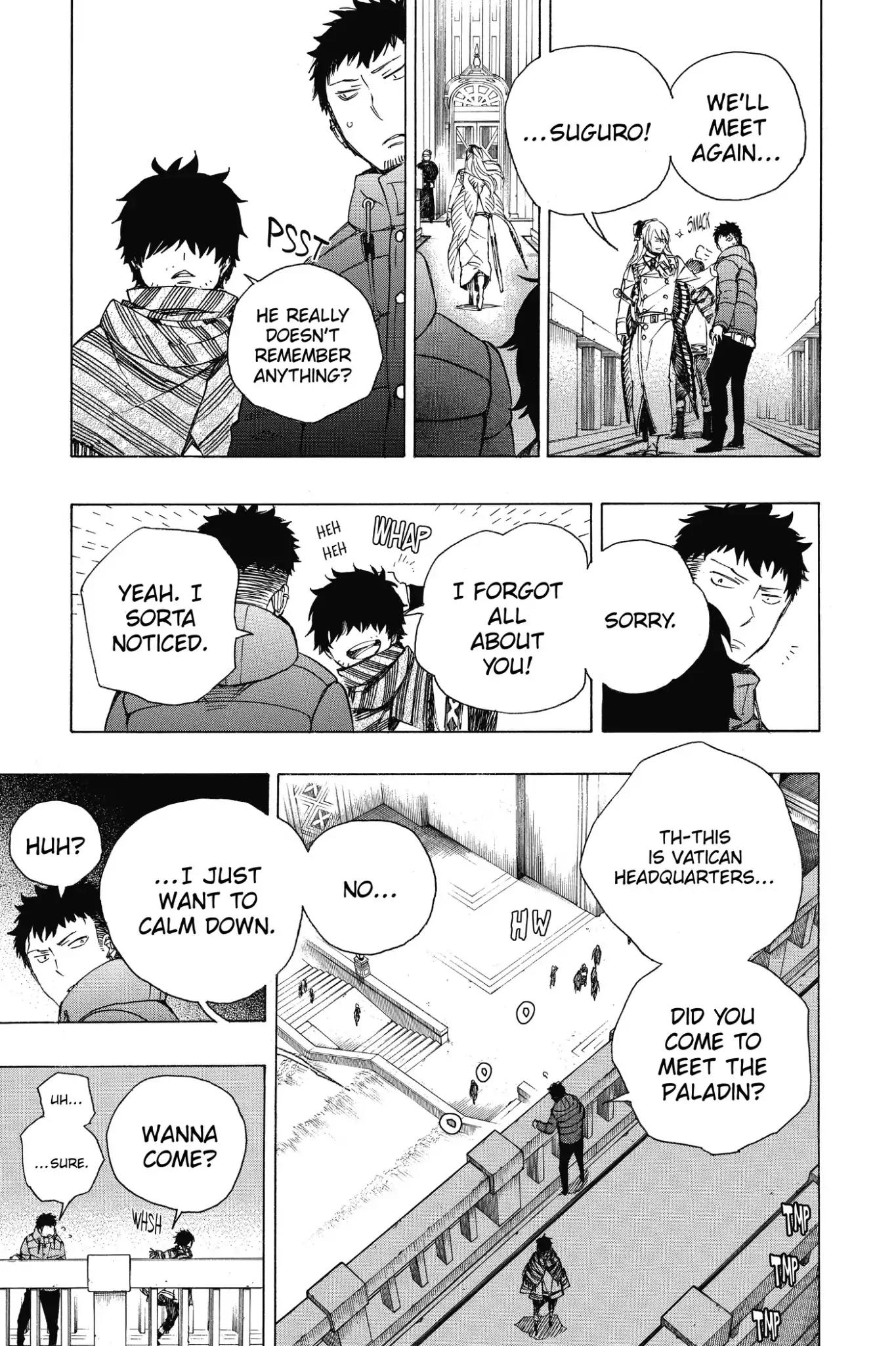 Ao no Exorcist Chapter 87 page 13 - Chapter 87: Embryo