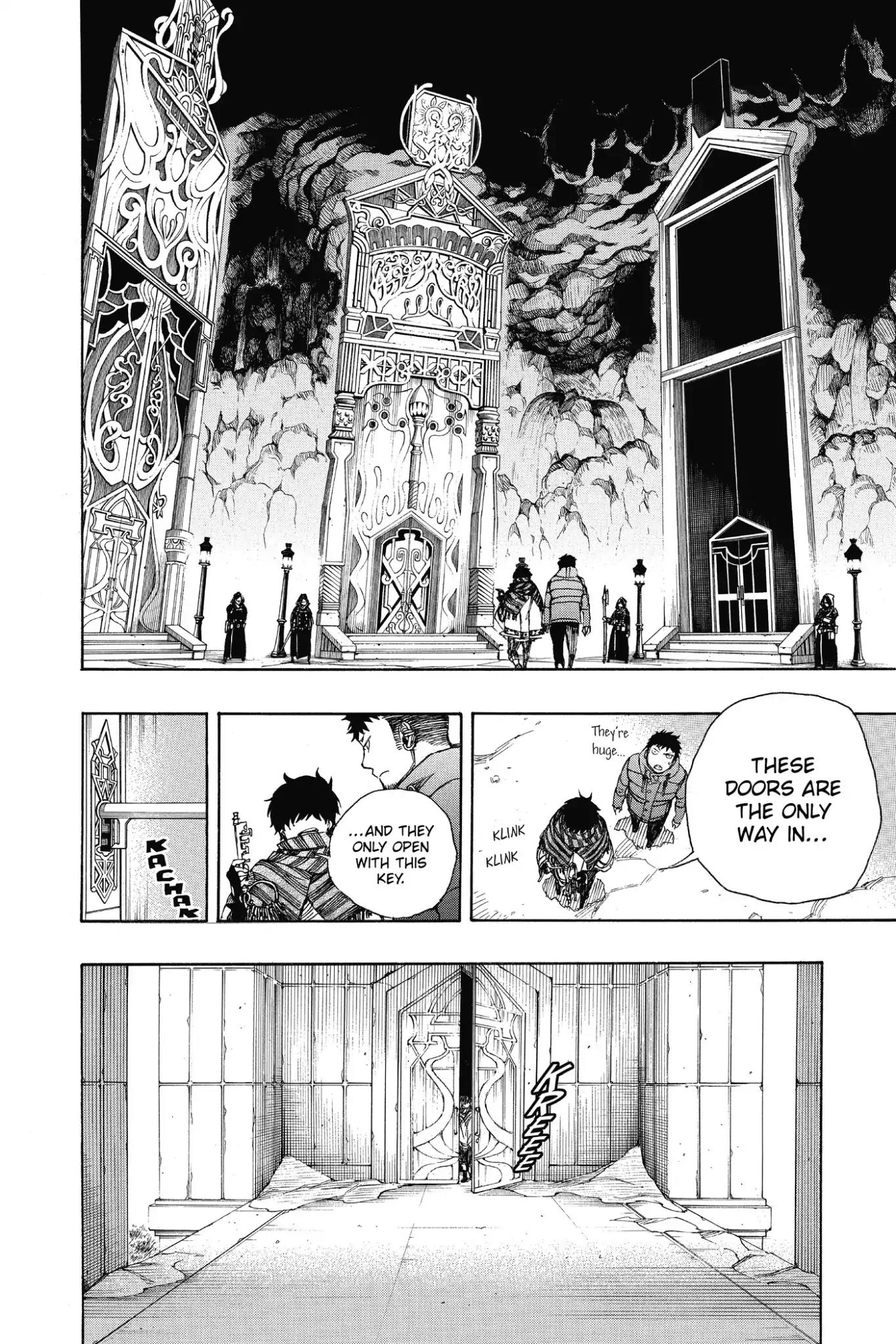 Ao no Exorcist Chapter 87 page 14 - Chapter 87: Embryo