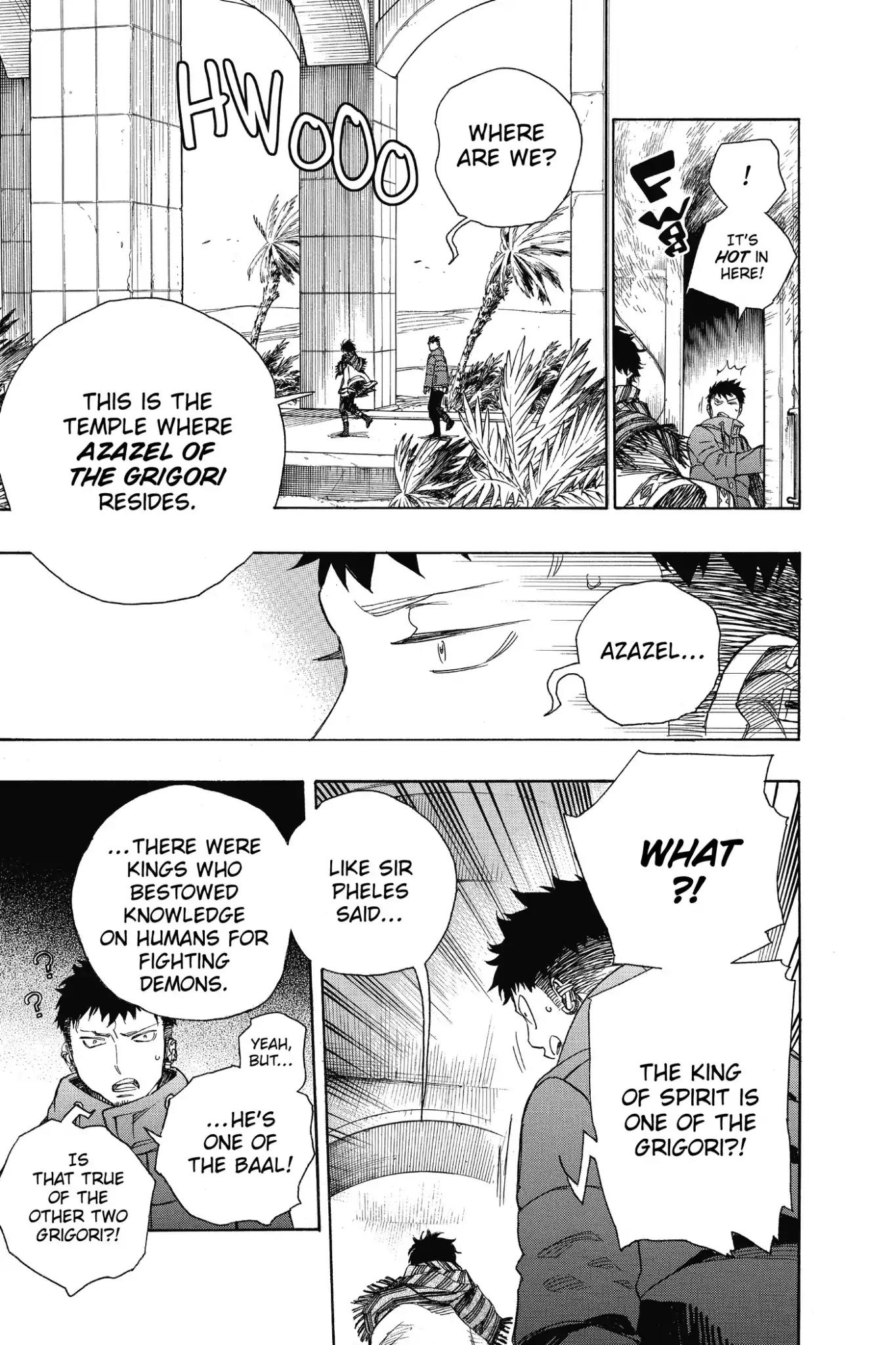 Ao no Exorcist Chapter 87 page 15 - Chapter 87: Embryo