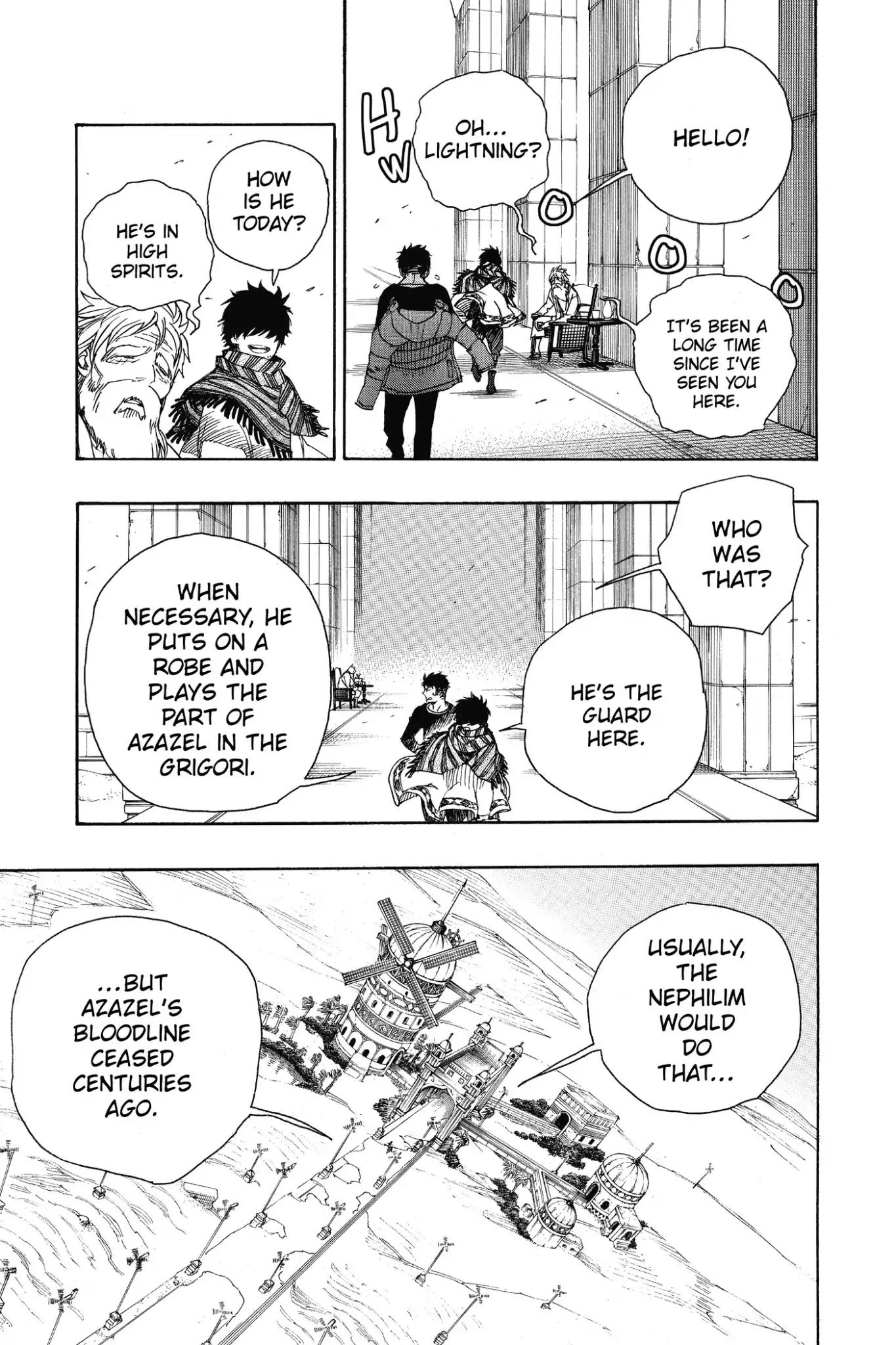 Ao no Exorcist Chapter 87 page 17 - Chapter 87: Embryo