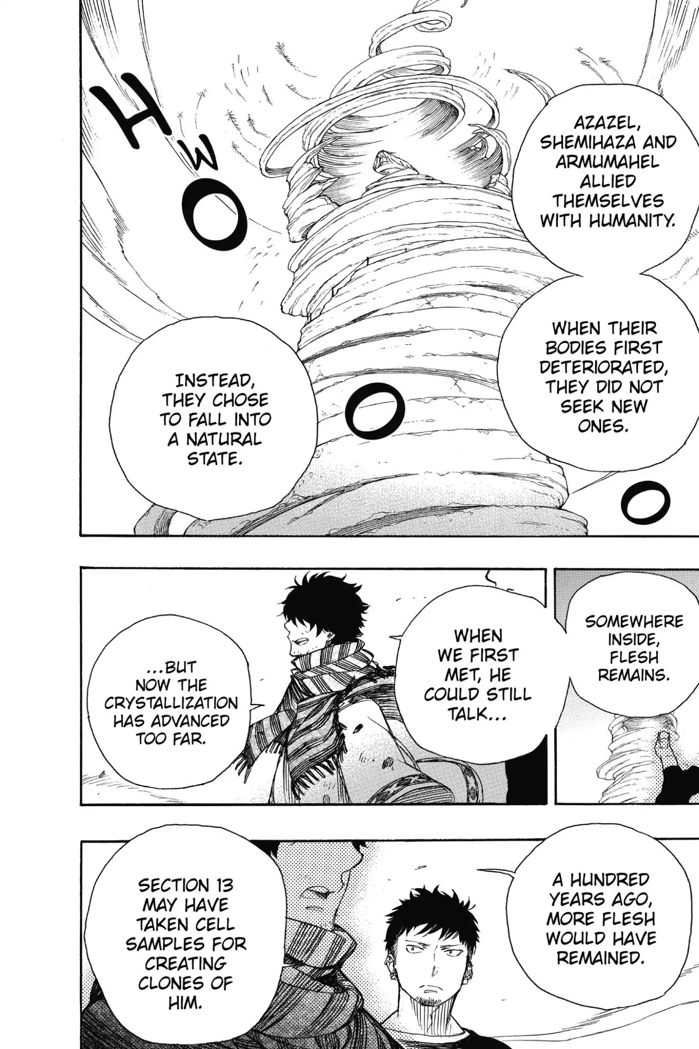 Ao no Exorcist Chapter 87 page 19 - Chapter 87: Embryo
