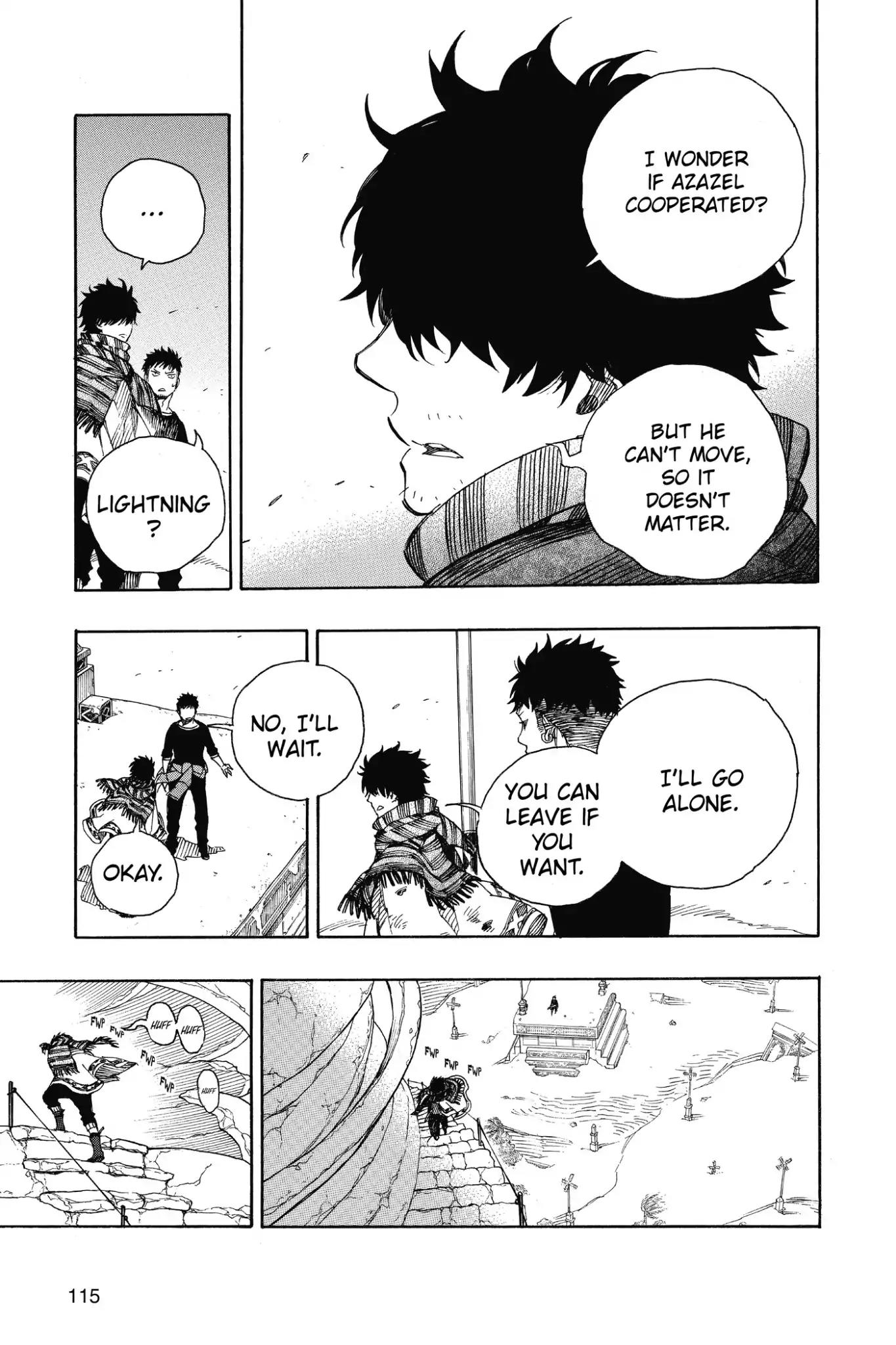 Ao no Exorcist Chapter 87 page 20 - Chapter 87: Embryo