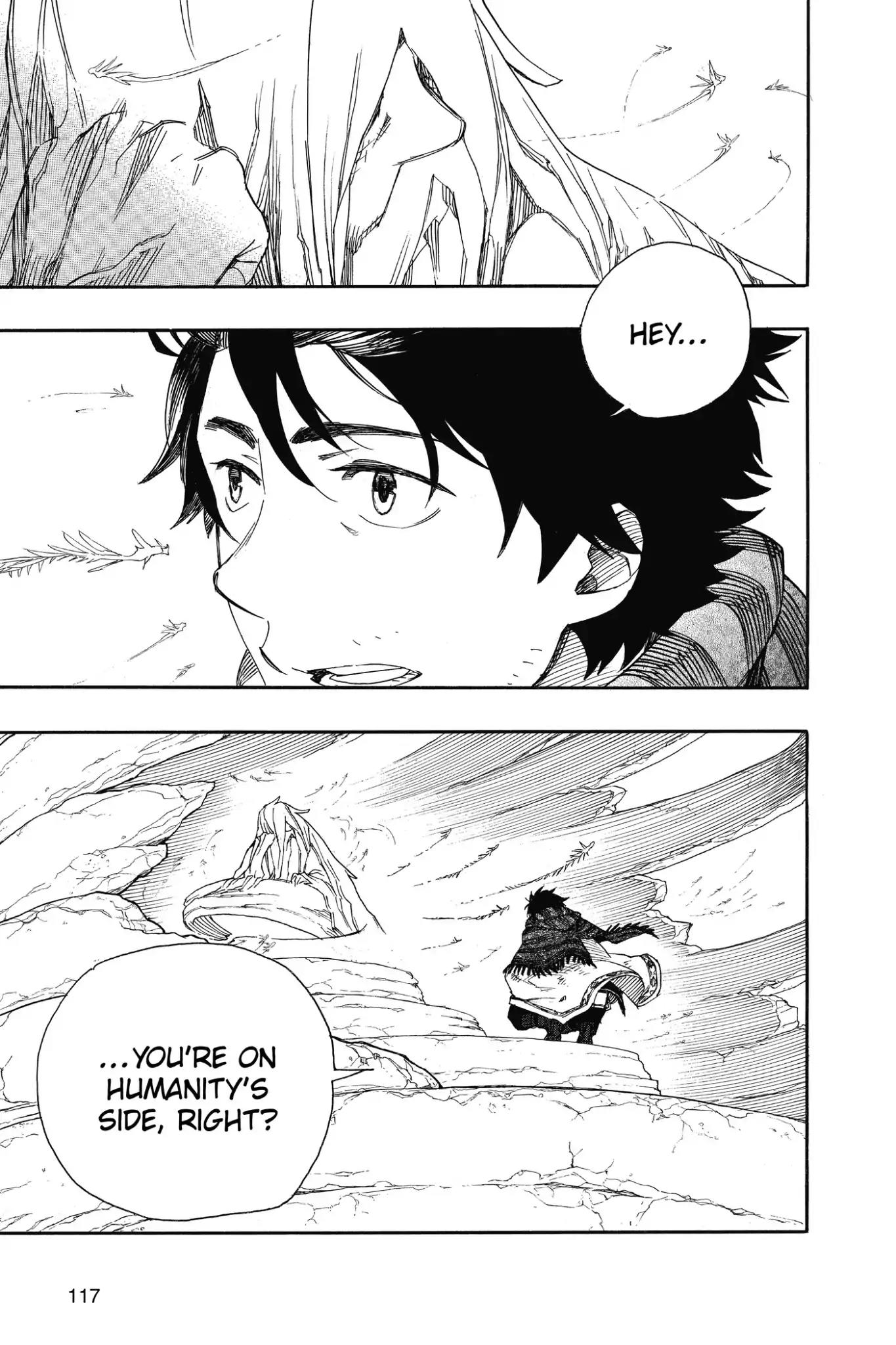 Ao no Exorcist Chapter 87 page 22 - Chapter 87: Embryo