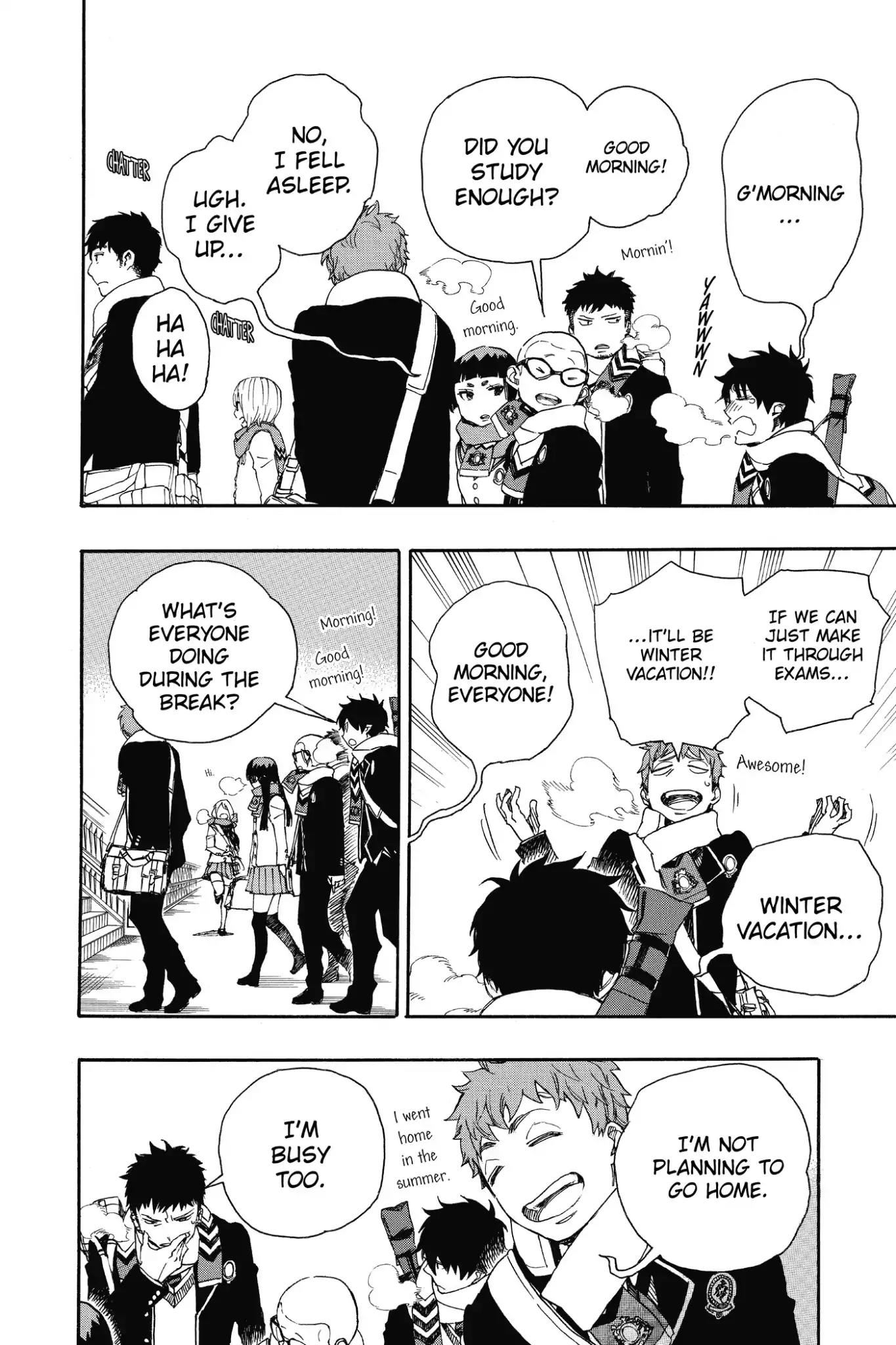 Ao no Exorcist Chapter 87 page 27 - Chapter 87: Embryo