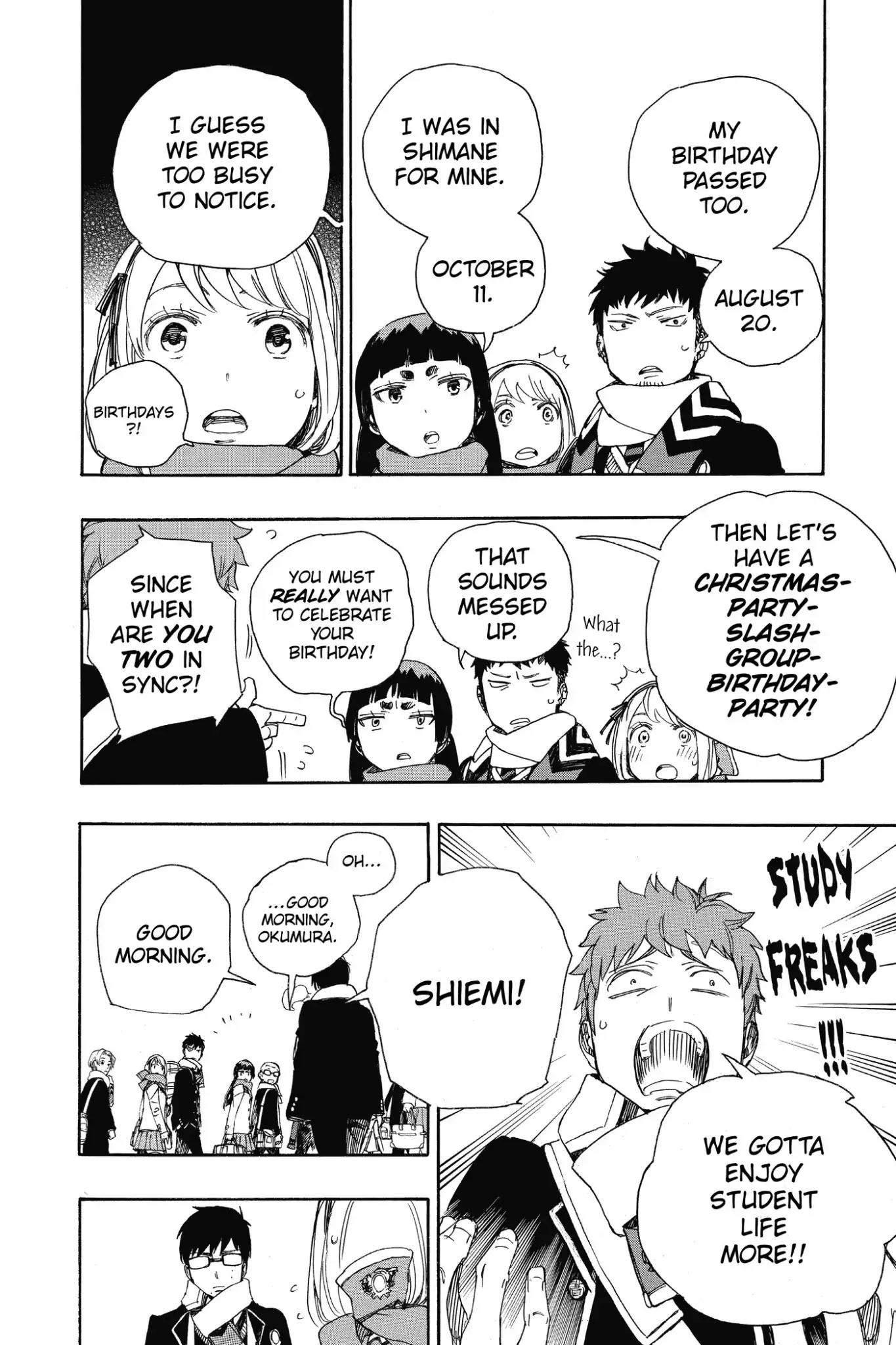 Ao no Exorcist Chapter 87 page 29 - Chapter 87: Embryo