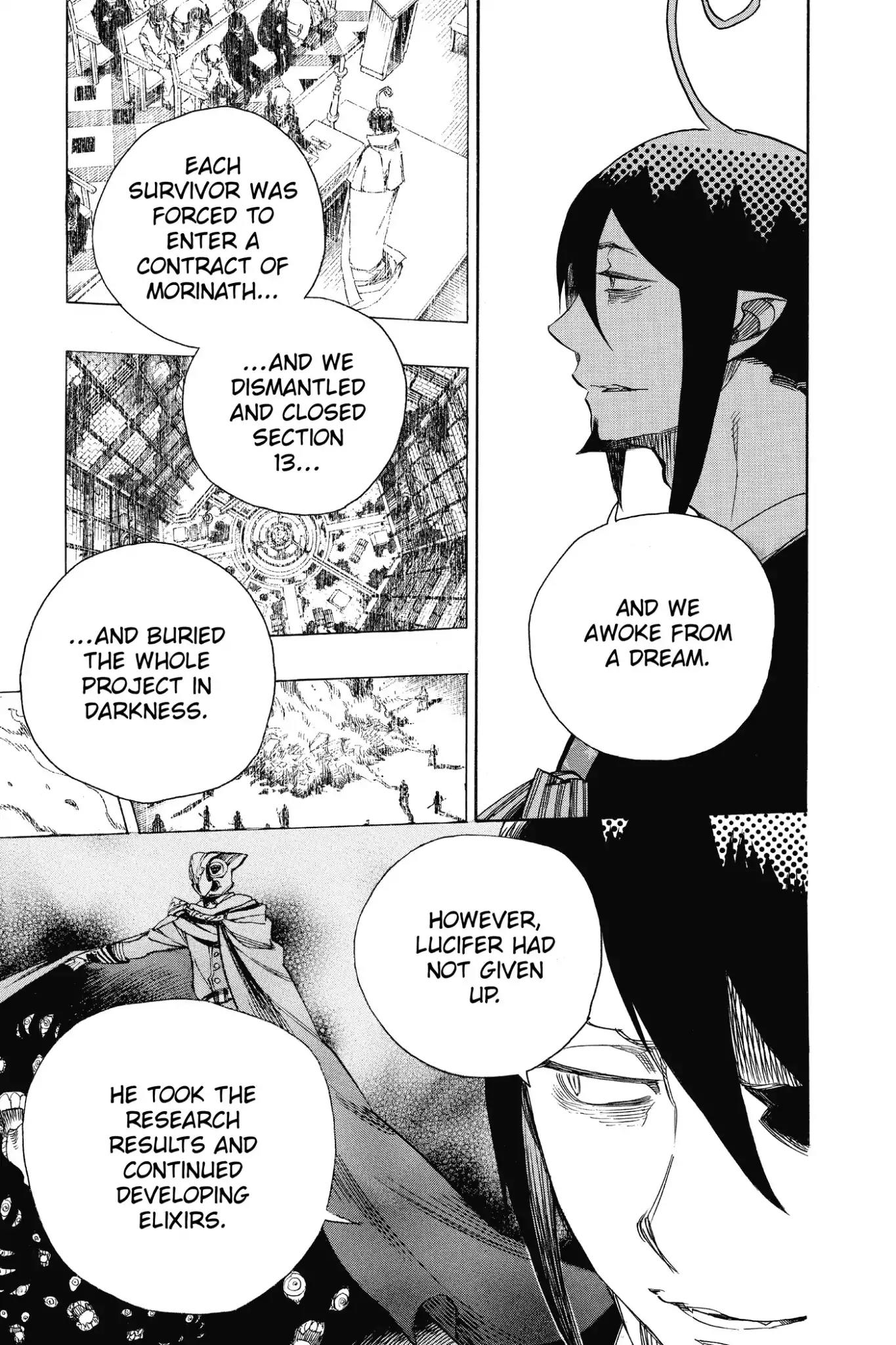 Ao no Exorcist Chapter 87 page 3 - Chapter 87: Embryo