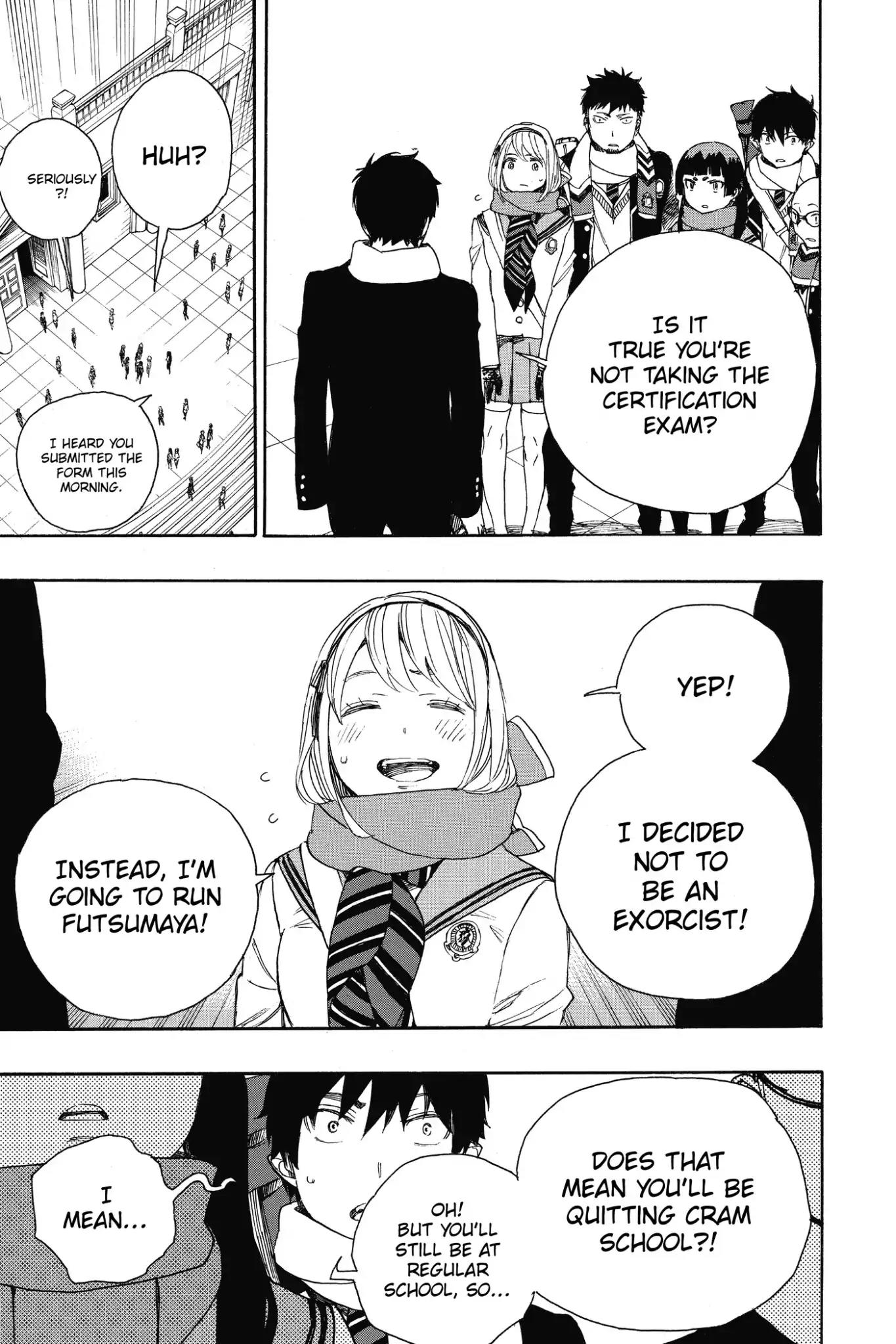 Ao no Exorcist Chapter 87 page 30 - Chapter 87: Embryo