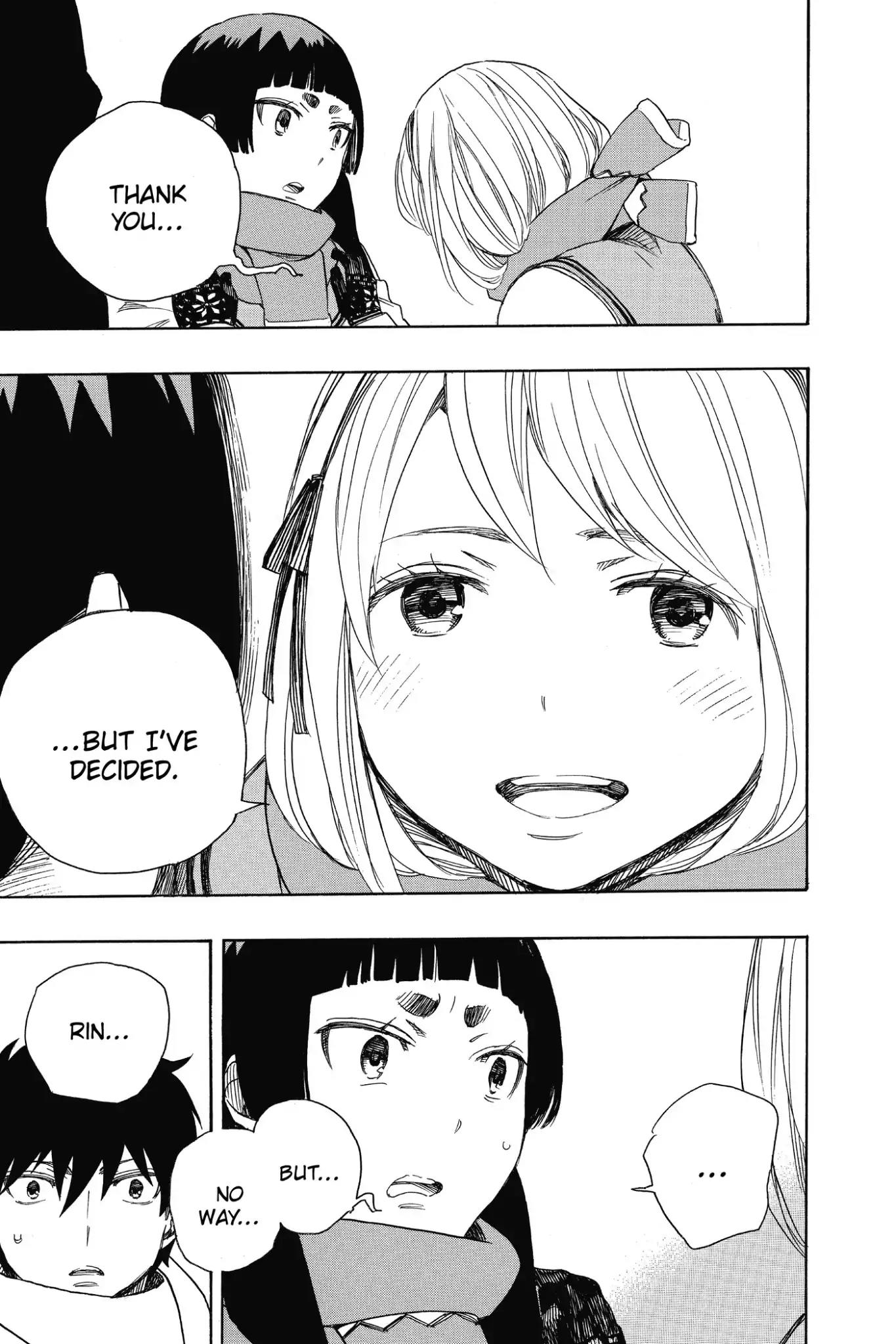 Ao no Exorcist Chapter 87 page 32 - Chapter 87: Embryo