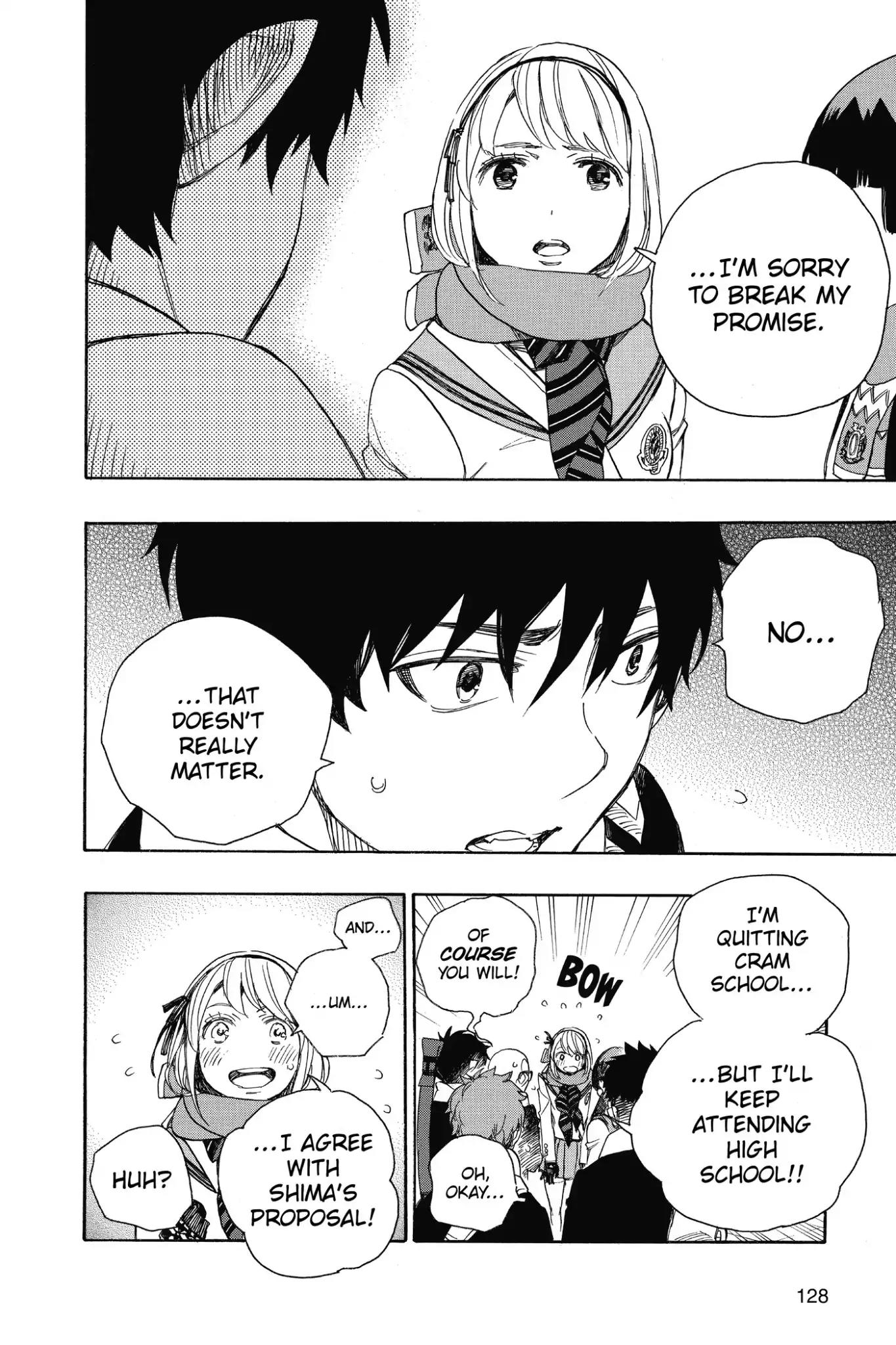 Ao no Exorcist Chapter 87 page 33 - Chapter 87: Embryo