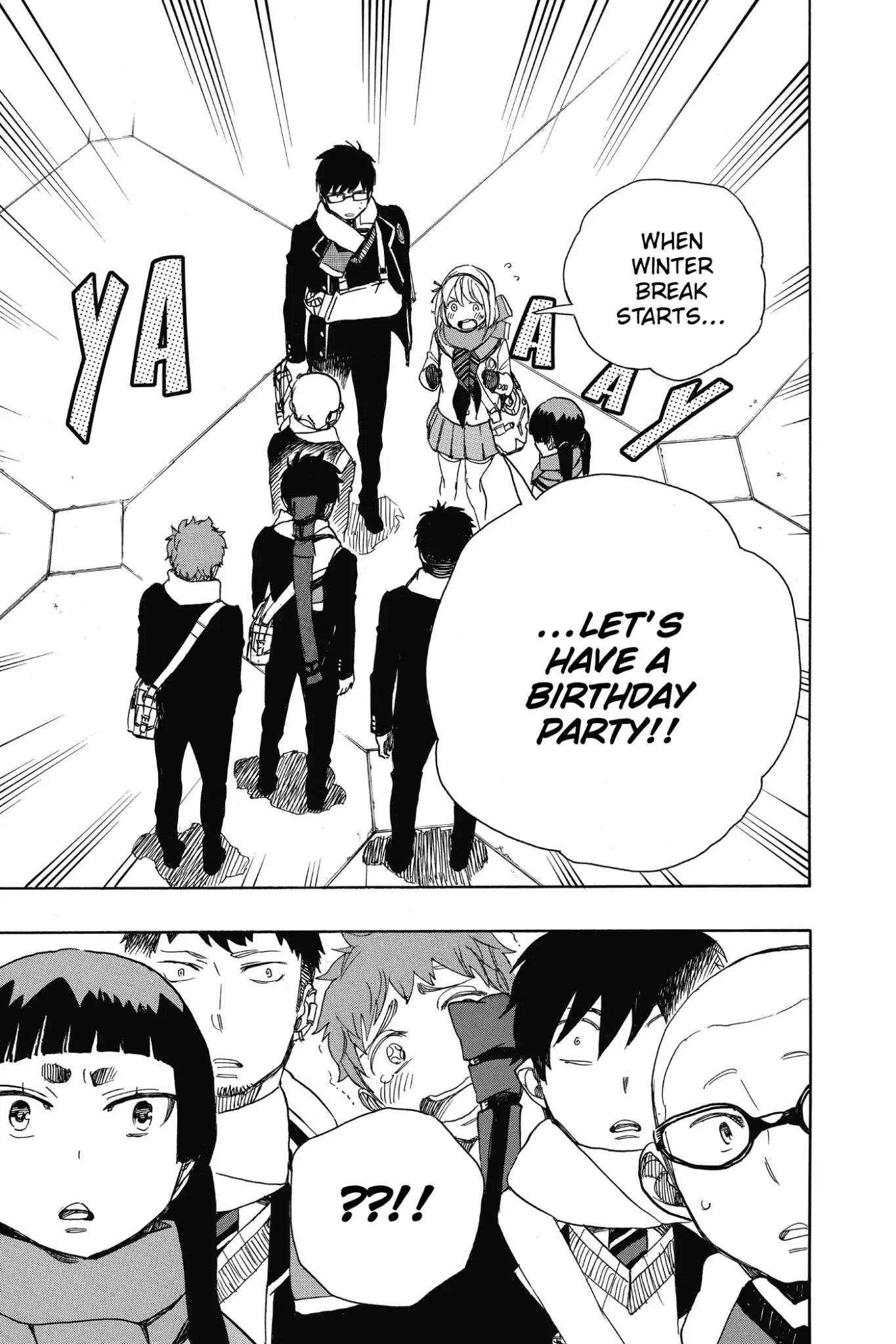 Ao no Exorcist Chapter 87 page 34 - Chapter 87: Embryo