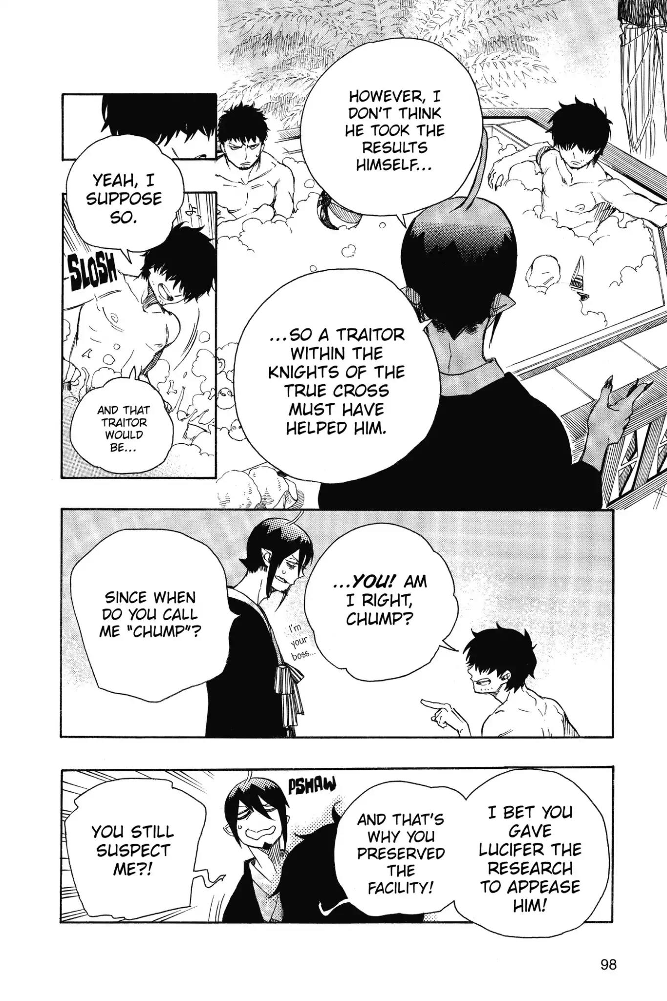 Ao no Exorcist Chapter 87 page 4 - Chapter 87: Embryo