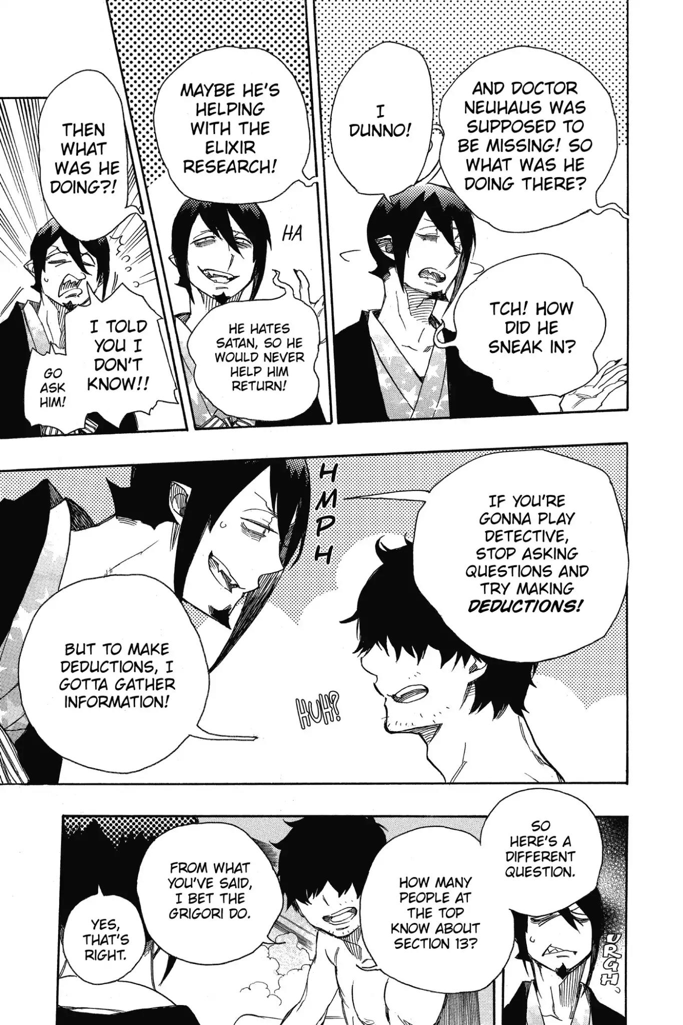 Ao no Exorcist Chapter 87 page 5 - Chapter 87: Embryo