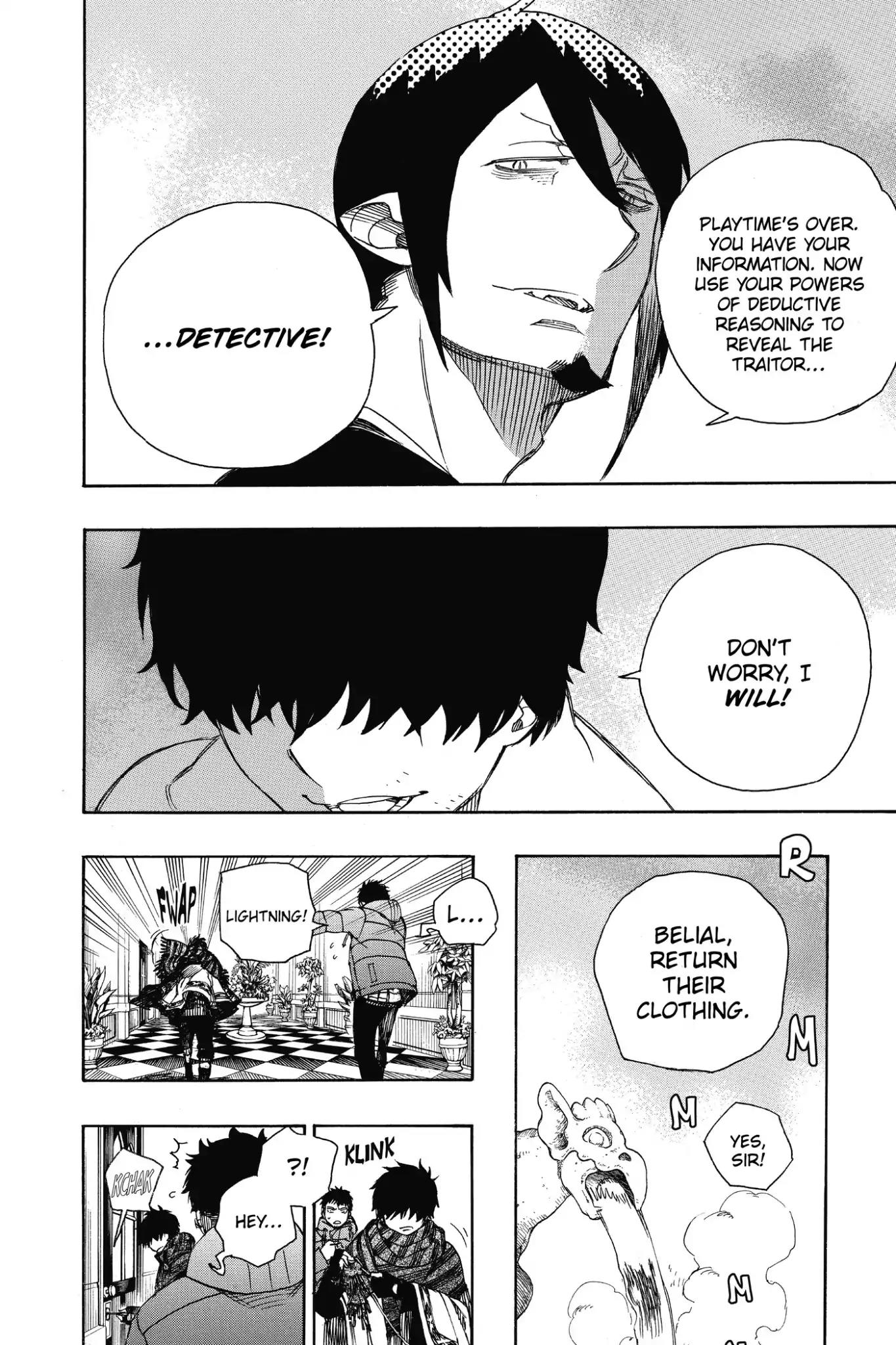 Ao no Exorcist Chapter 87 page 8 - Chapter 87: Embryo