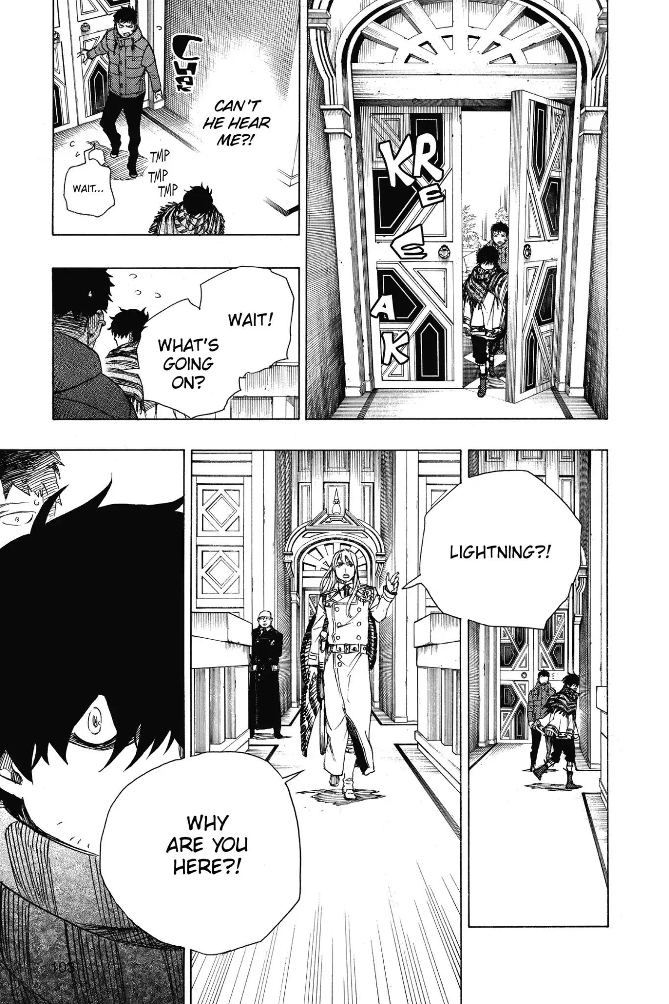 Ao no Exorcist Chapter 87 page 9 - Chapter 87: Embryo