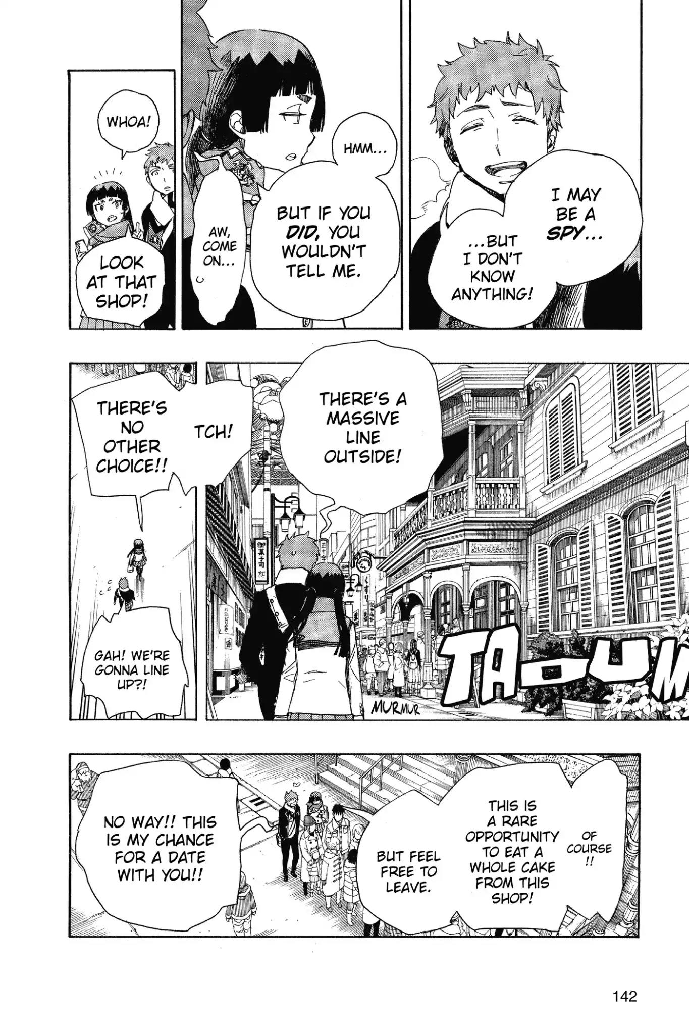 Ao no Exorcist Chapter 88 page 12 - Chapter 88: Happy (Merry Xmas) Birthday Eve!
