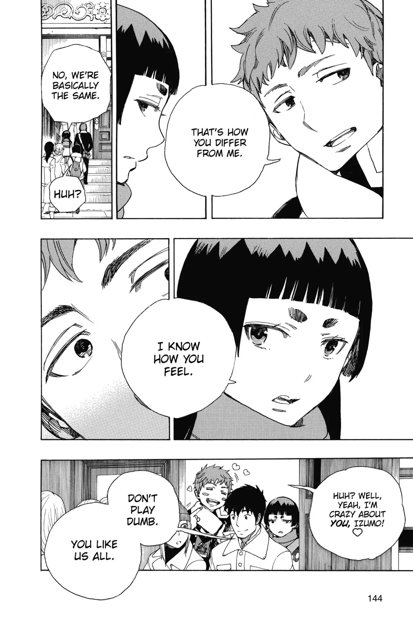 Ao no Exorcist Chapter 88 page 14 - Chapter 88: Happy (Merry Xmas) Birthday Eve!