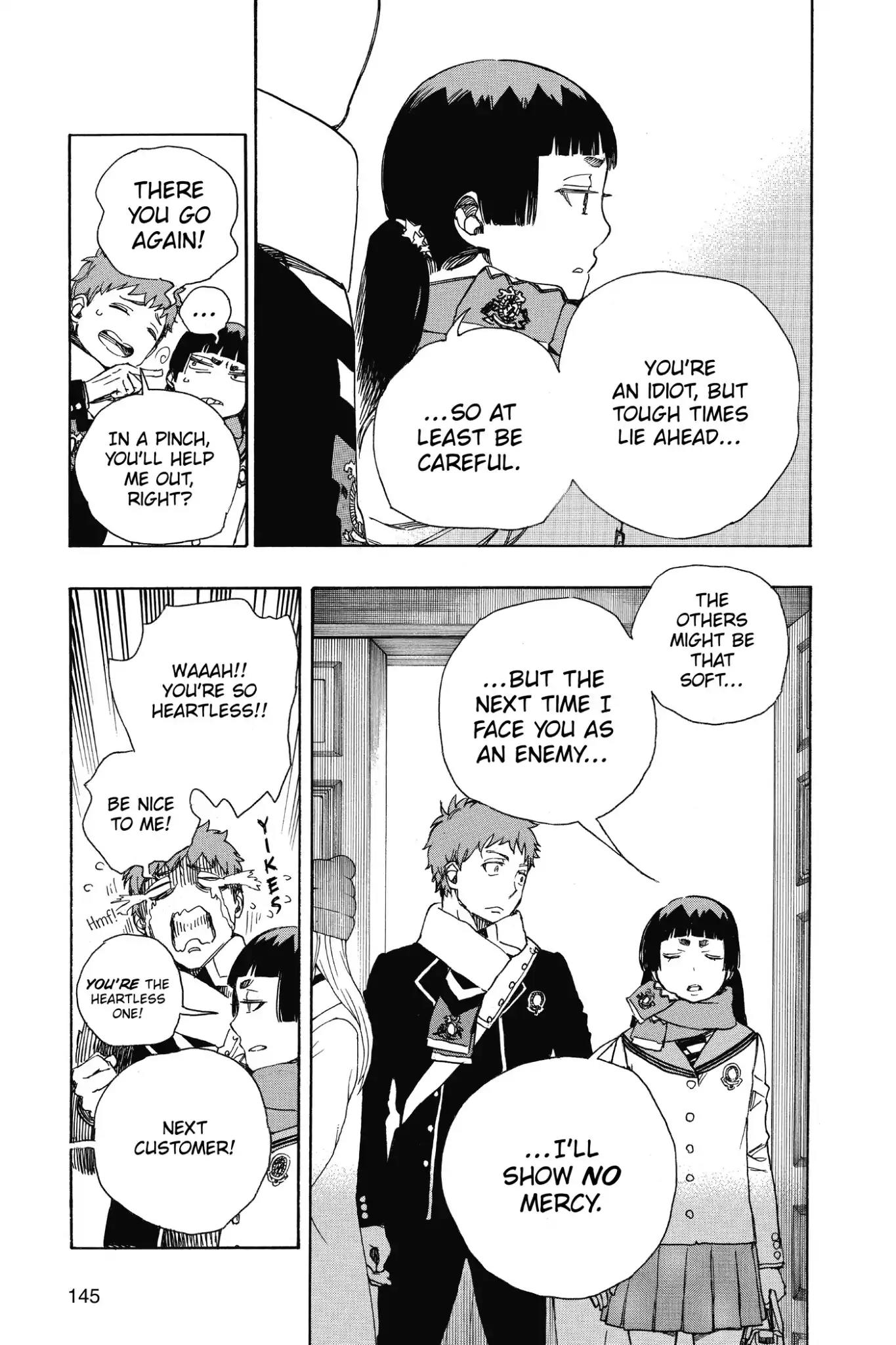 Ao no Exorcist Chapter 88 page 15 - Chapter 88: Happy (Merry Xmas) Birthday Eve!