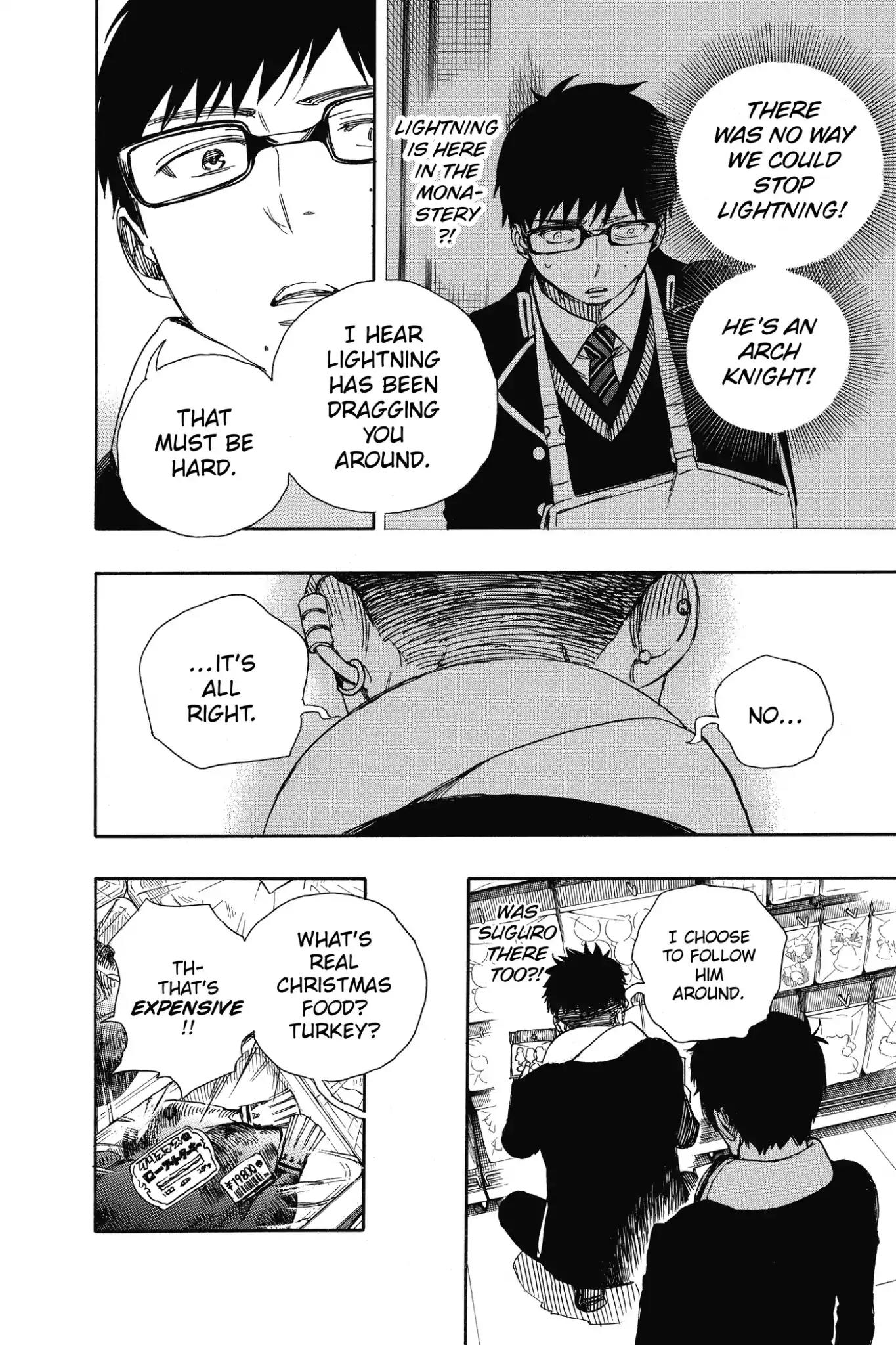 Ao no Exorcist Chapter 88 page 18 - Chapter 88: Happy (Merry Xmas) Birthday Eve!