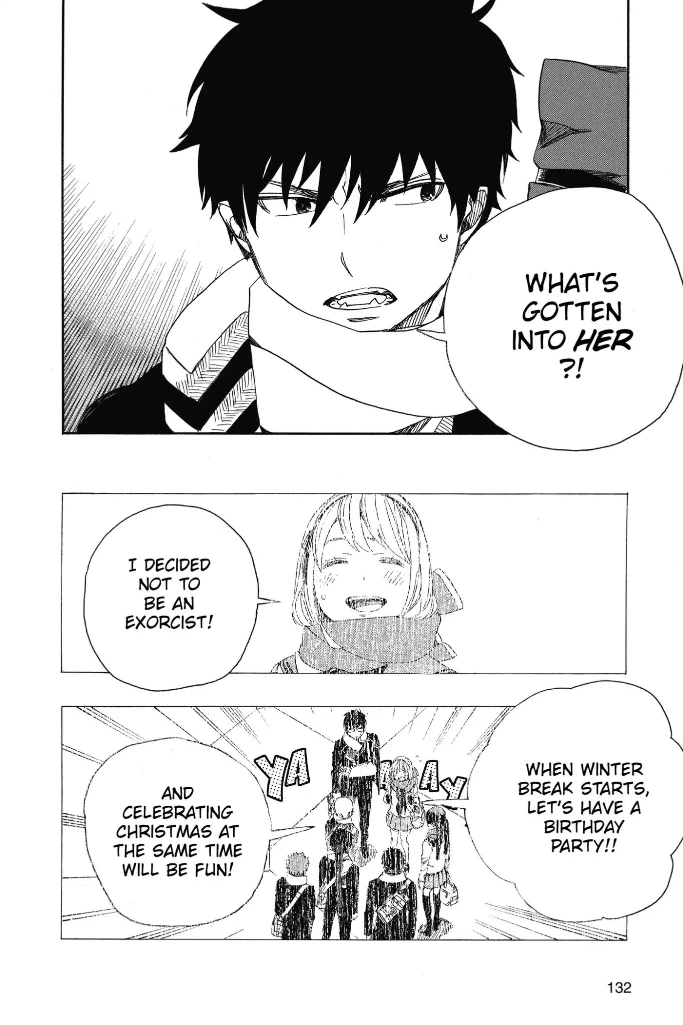 Ao no Exorcist Chapter 88 page 2 - Chapter 88: Happy (Merry Xmas) Birthday Eve!