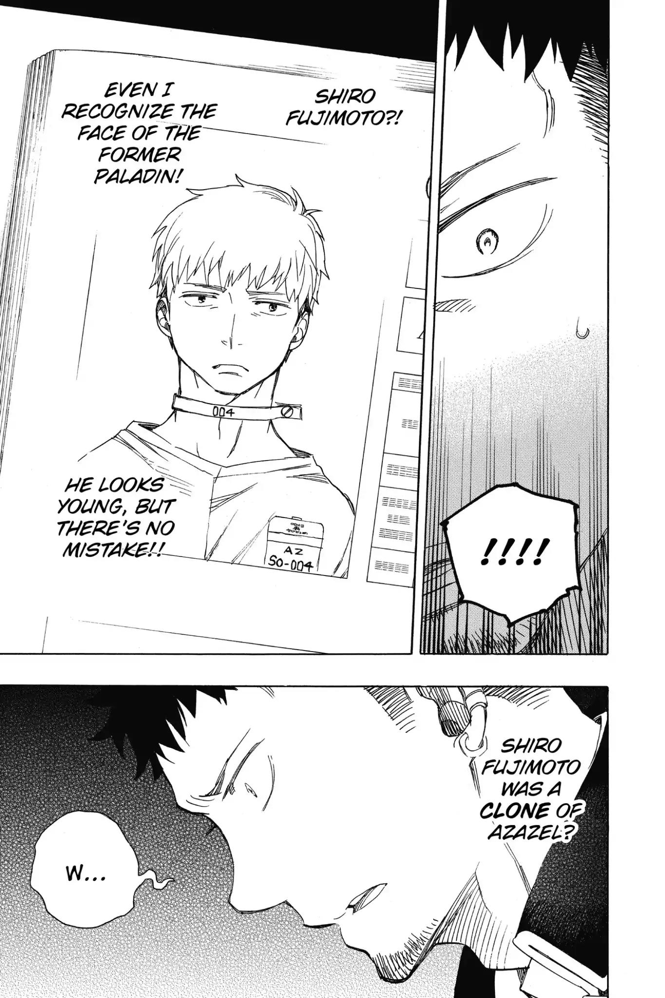 Ao no Exorcist Chapter 88 page 21 - Chapter 88: Happy (Merry Xmas) Birthday Eve!
