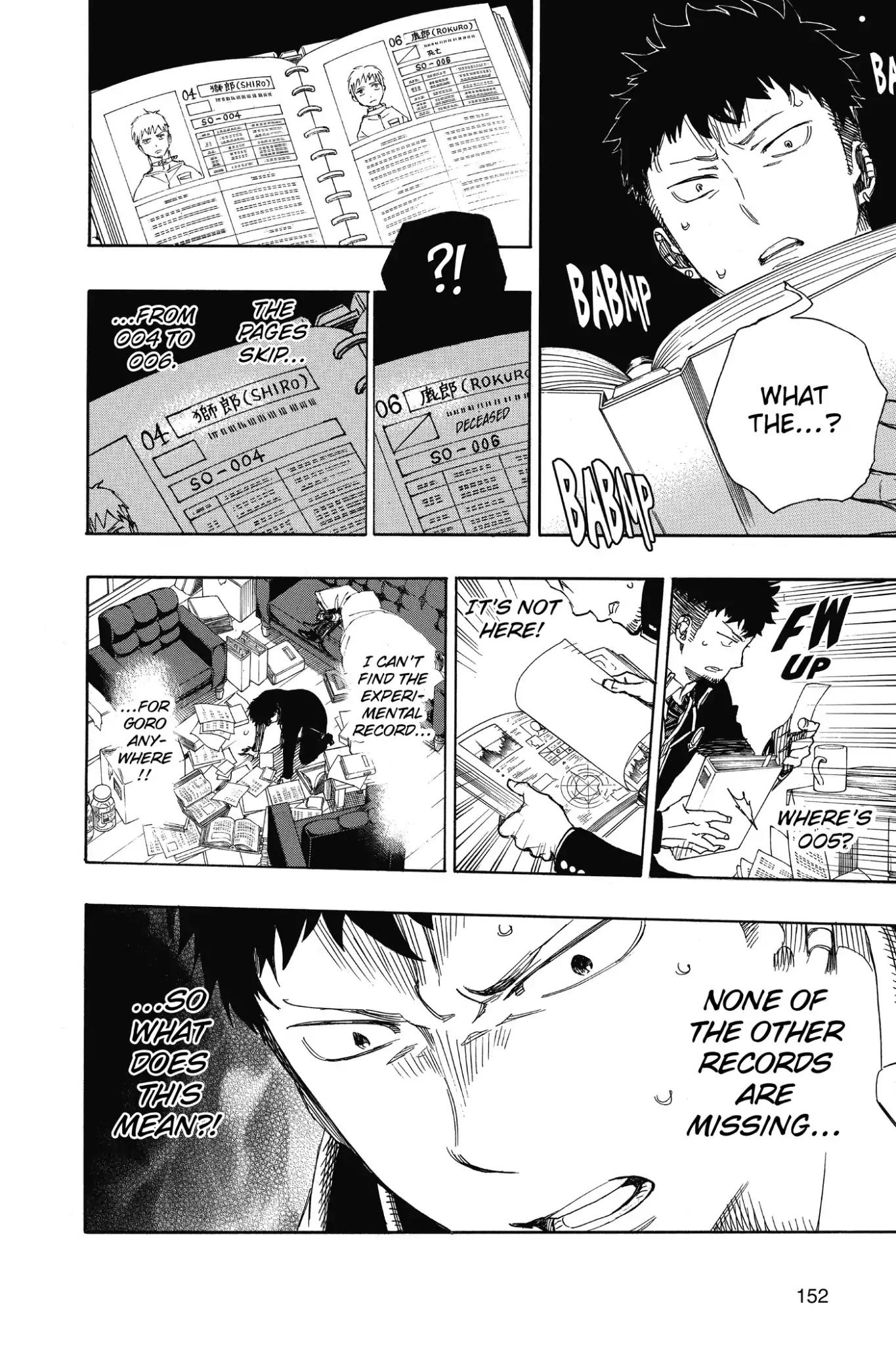 Ao no Exorcist Chapter 88 page 22 - Chapter 88: Happy (Merry Xmas) Birthday Eve!