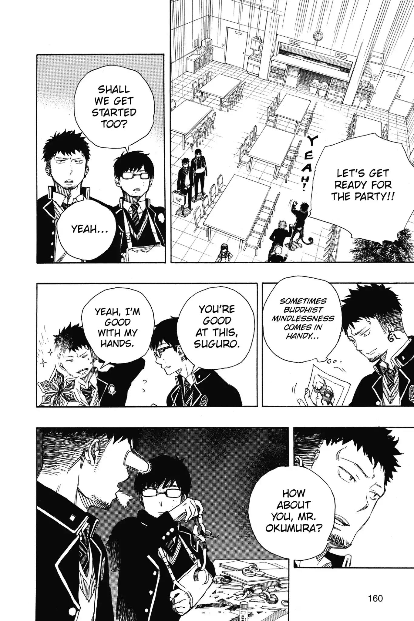 Ao no Exorcist Chapter 88 page 30 - Chapter 88: Happy (Merry Xmas) Birthday Eve!