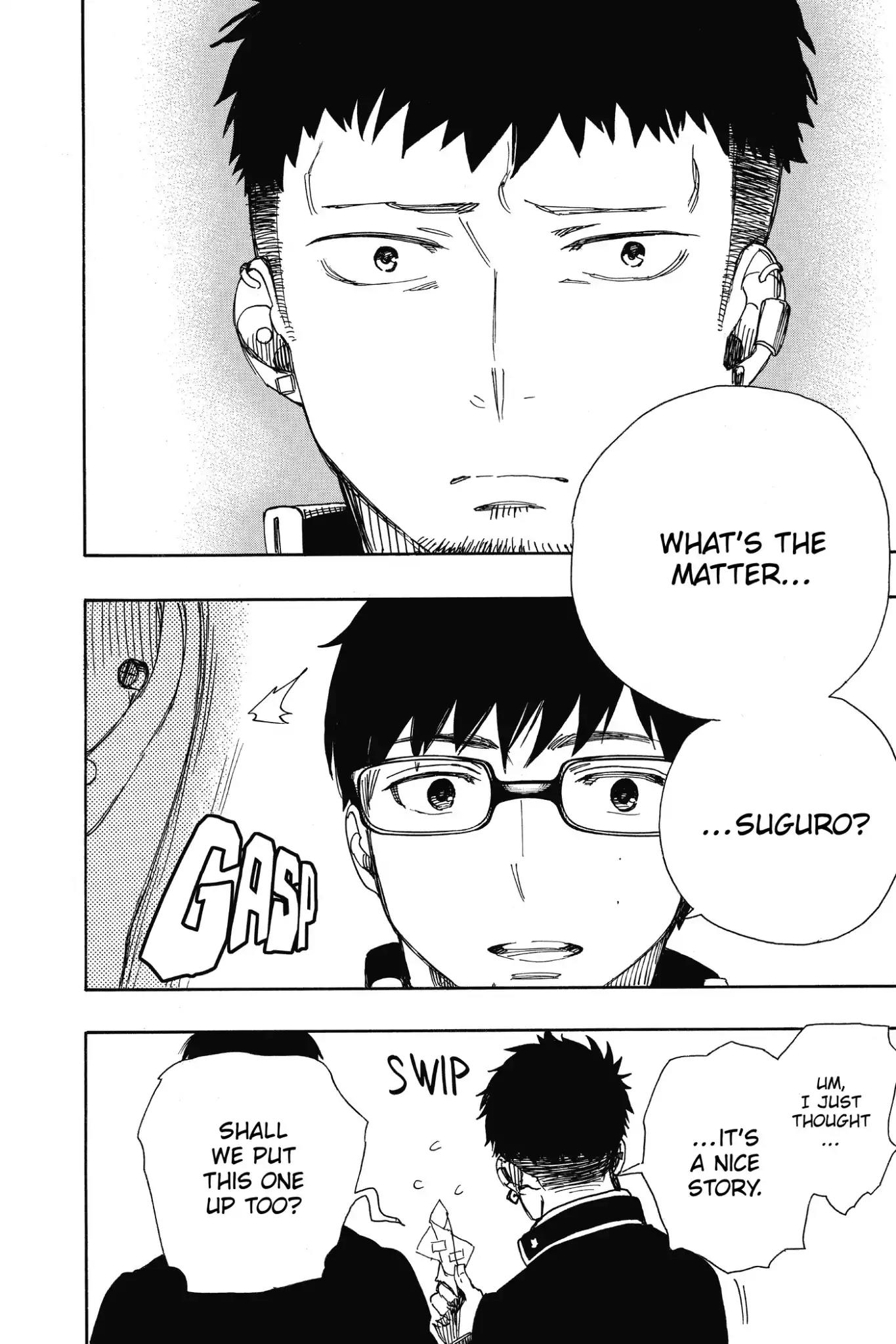 Ao no Exorcist Chapter 88 page 32 - Chapter 88: Happy (Merry Xmas) Birthday Eve!