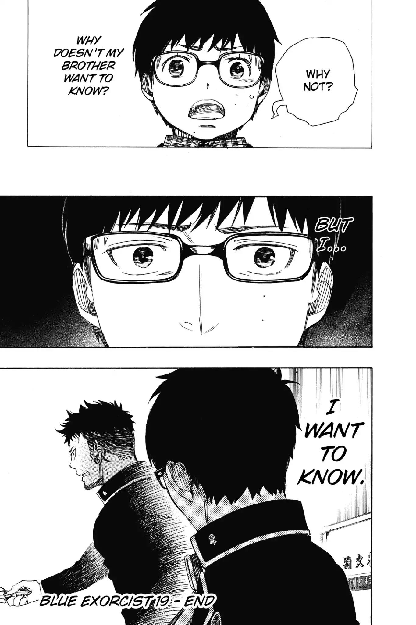 Ao no Exorcist Chapter 88 page 35 - Chapter 88: Happy (Merry Xmas) Birthday Eve!