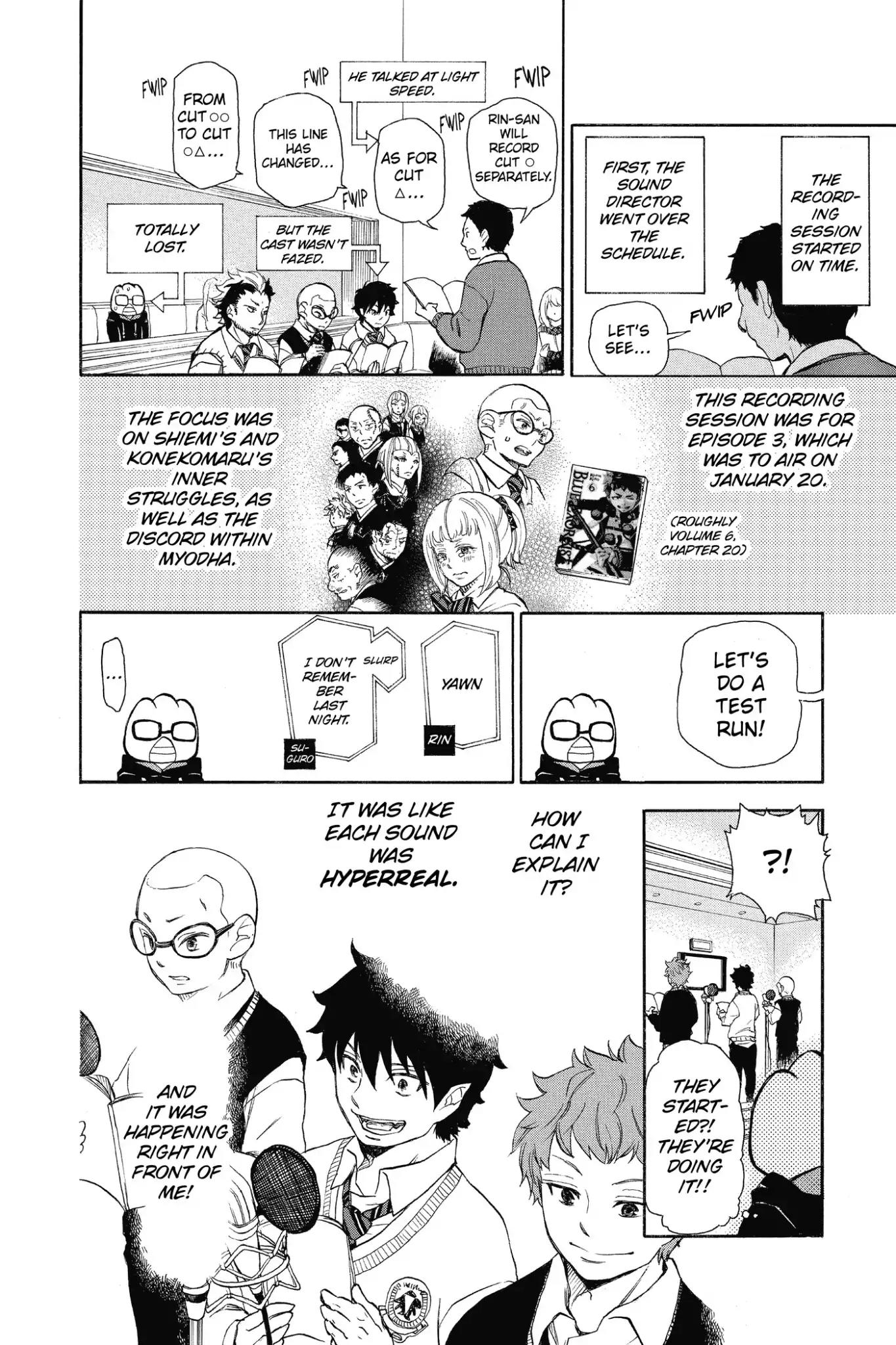 Ao no Exorcist Chapter 88 page 46 - Chapter 88: Happy (Merry Xmas) Birthday Eve!