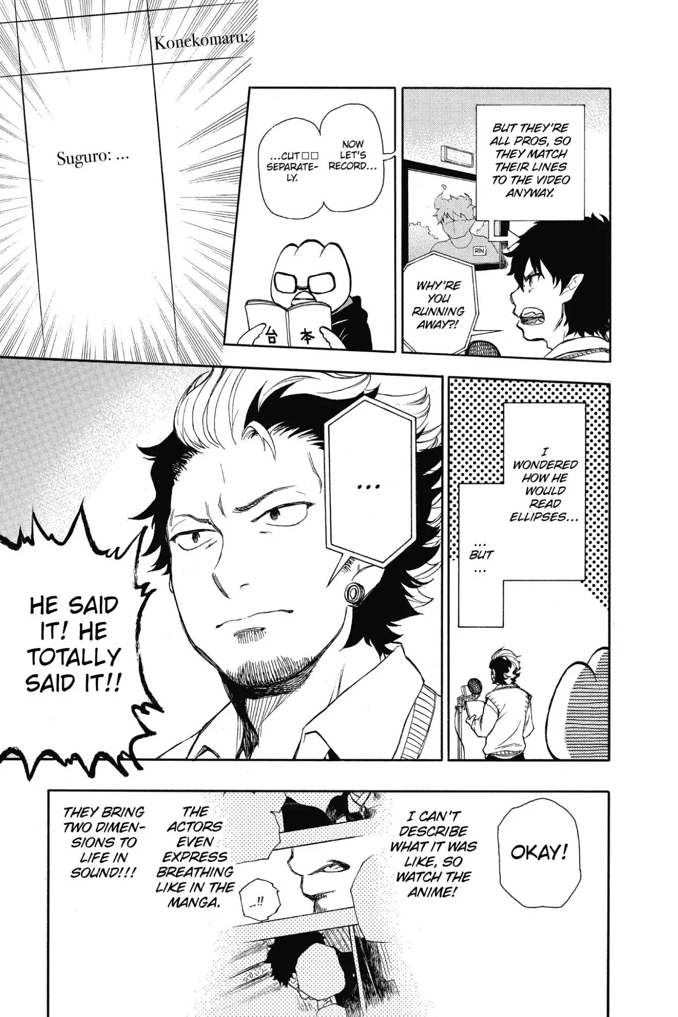 Ao no Exorcist Chapter 88 page 51 - Chapter 88: Happy (Merry Xmas) Birthday Eve!
