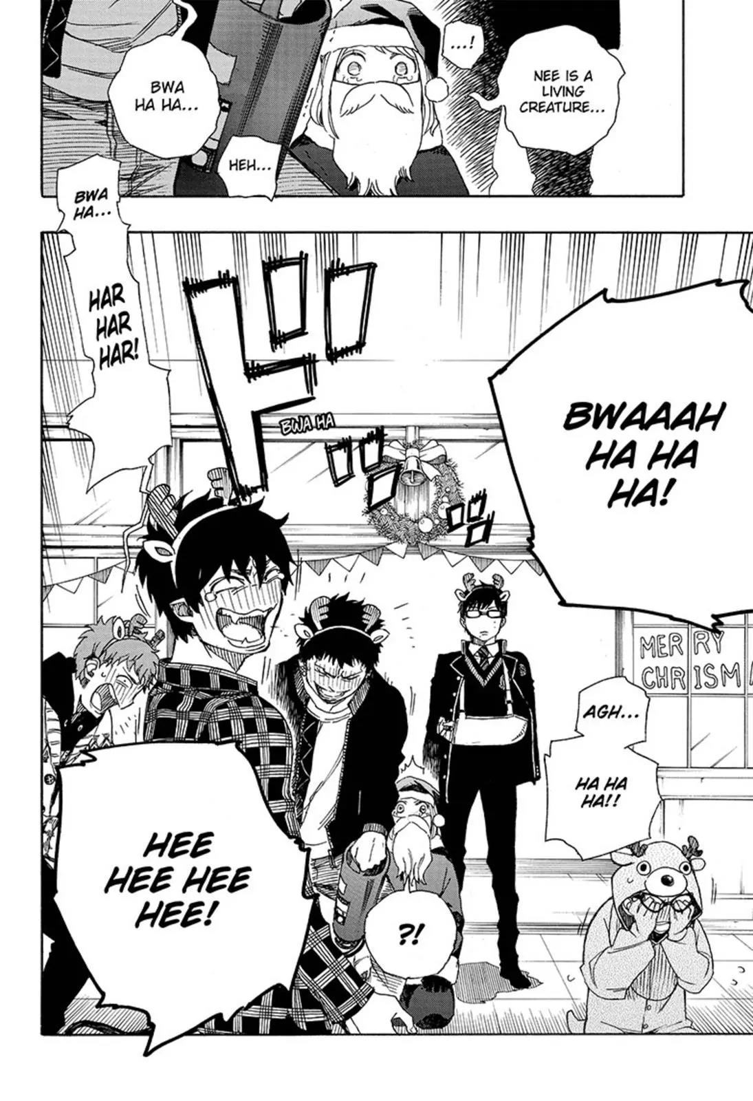 Ao no Exorcist Chapter 89 page 10 - Chapter 89: Happy (Merry X-mas) Birthday!