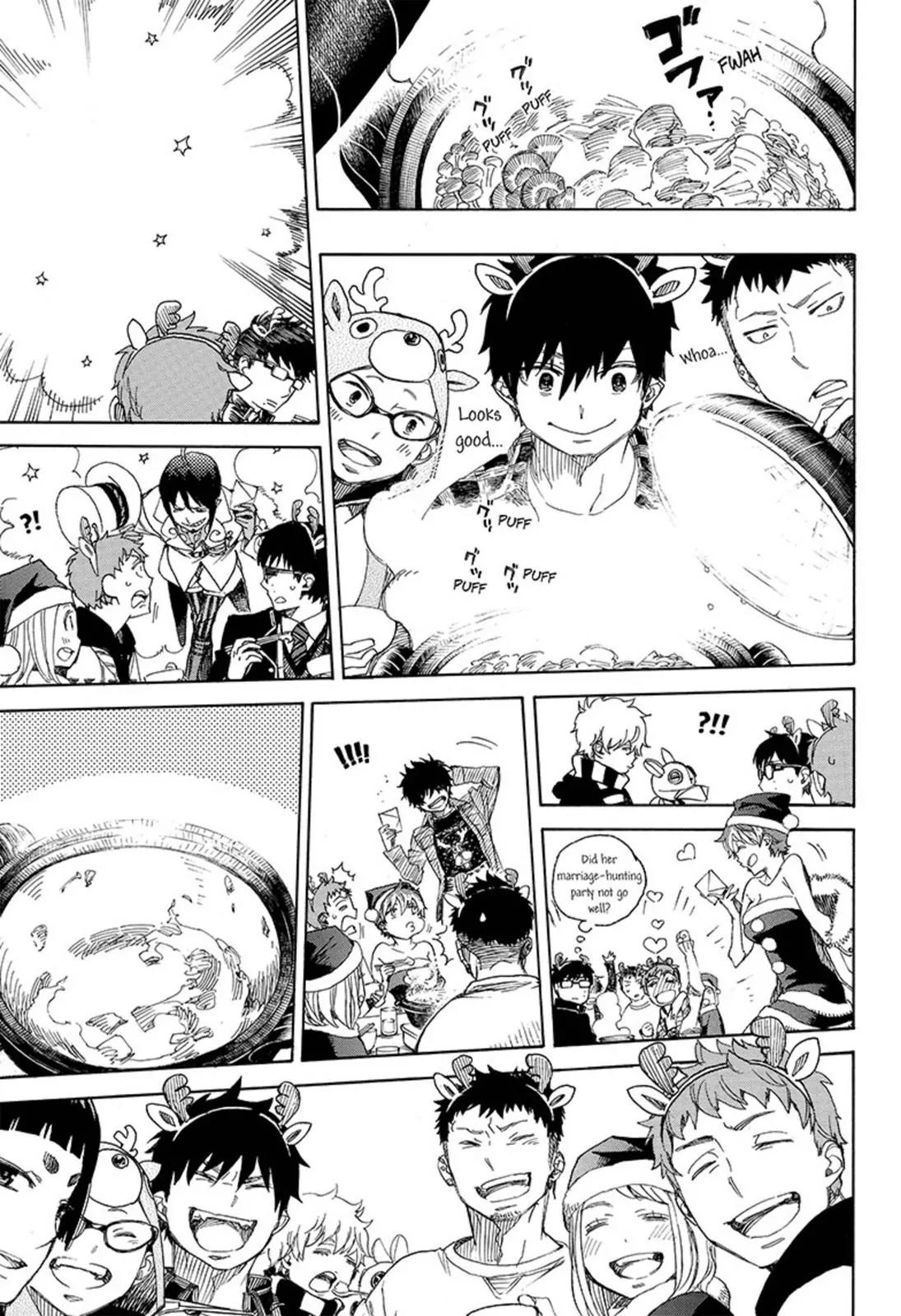 Ao no Exorcist Chapter 89 page 13 - Chapter 89: Happy (Merry X-mas) Birthday!