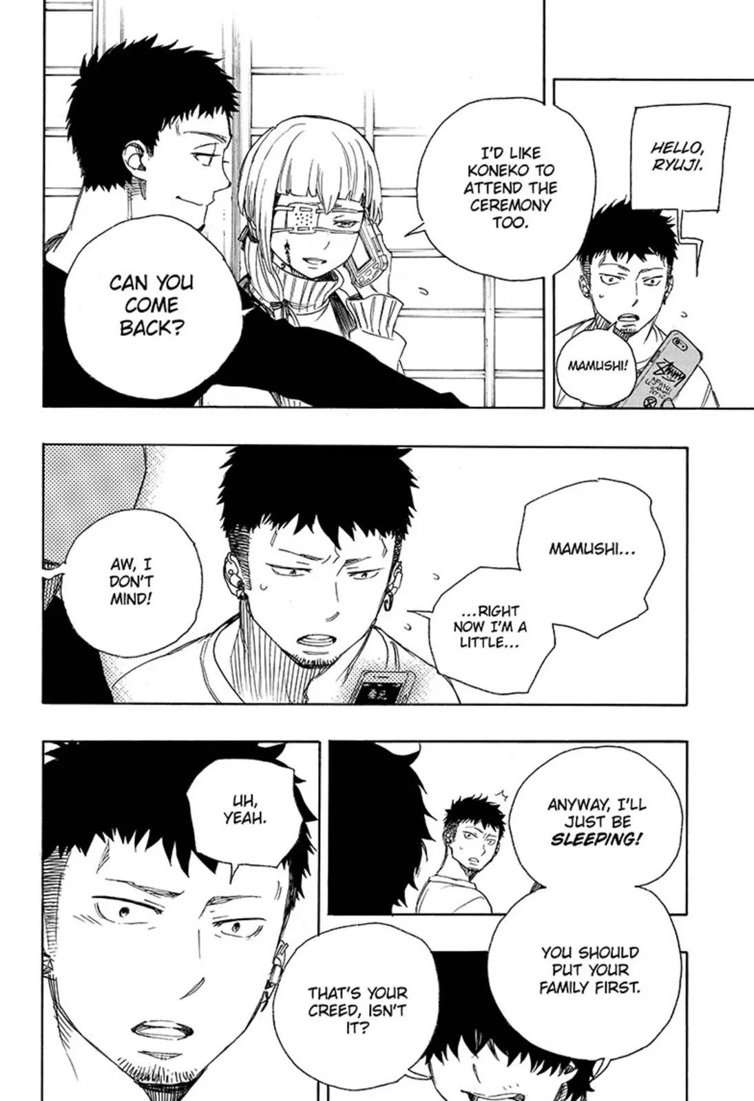 Ao no Exorcist Chapter 89 page 16 - Chapter 89: Happy (Merry X-mas) Birthday!