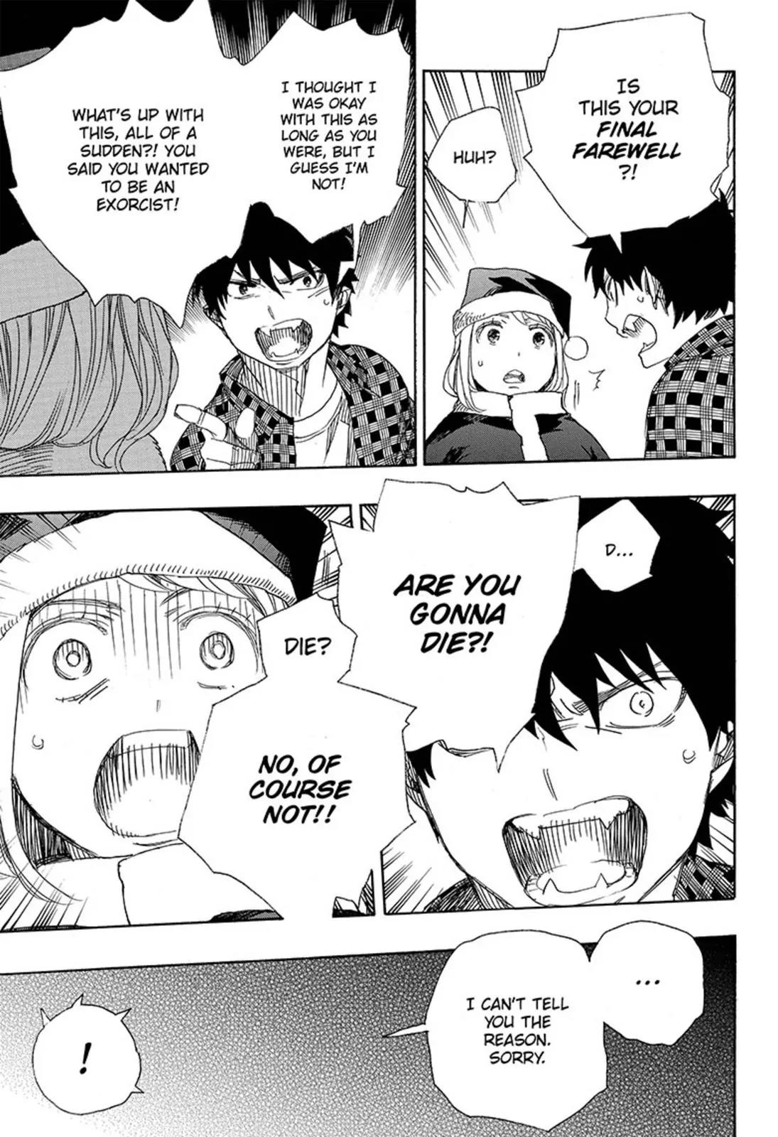 Ao no Exorcist Chapter 89 page 19 - Chapter 89: Happy (Merry X-mas) Birthday!