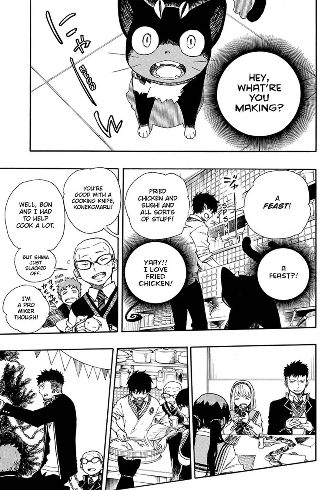Ao no Exorcist Chapter 89 page 2 - Chapter 89: Happy (Merry X-mas) Birthday!