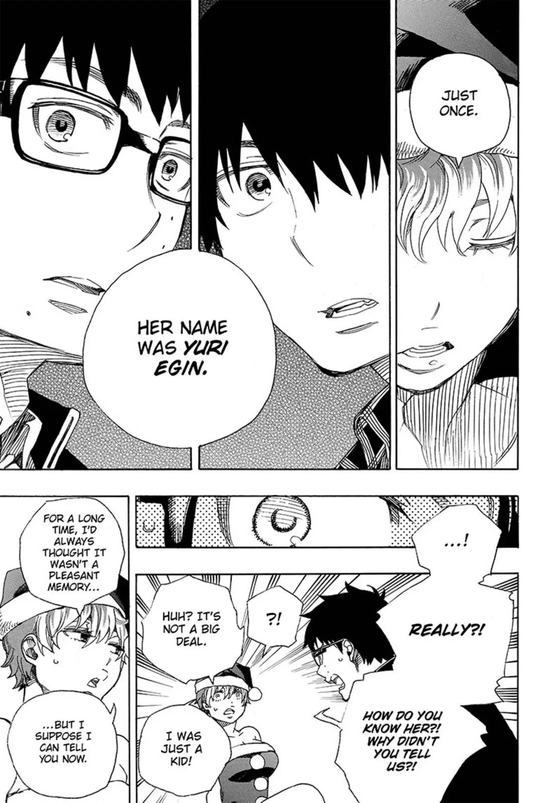 Ao no Exorcist Chapter 89 page 23 - Chapter 89: Happy (Merry X-mas) Birthday!