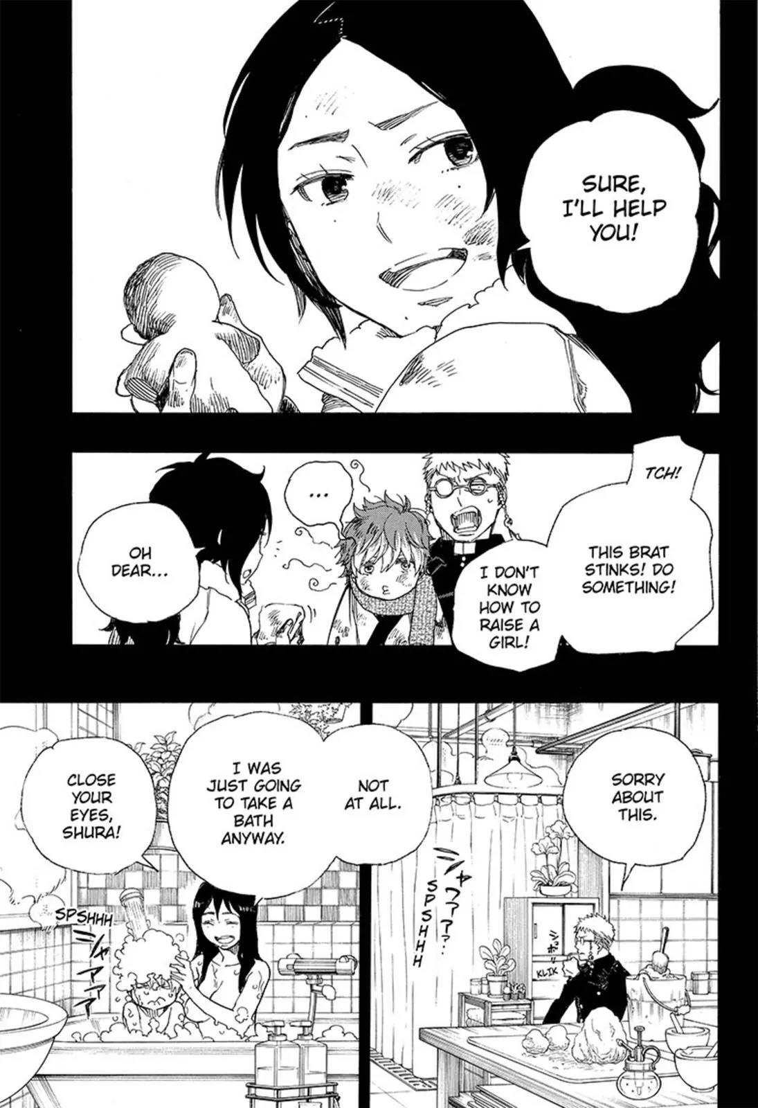 Ao no Exorcist Chapter 89 page 25 - Chapter 89: Happy (Merry X-mas) Birthday!