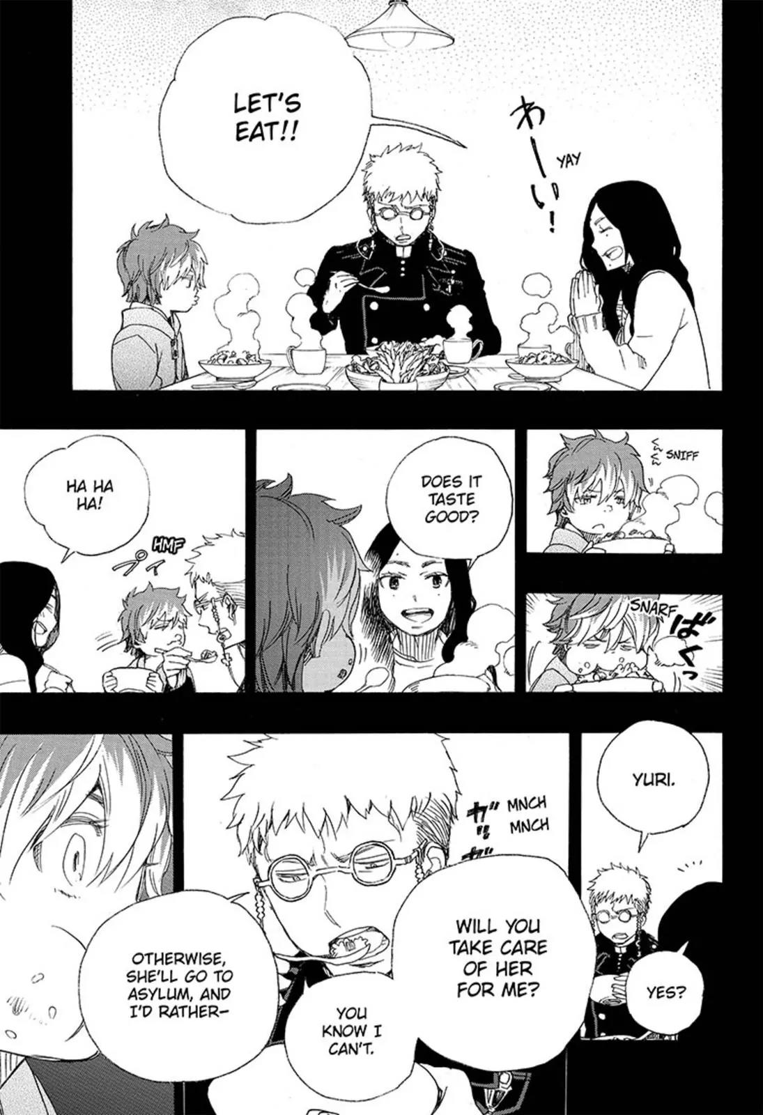 Ao no Exorcist Chapter 89 page 27 - Chapter 89: Happy (Merry X-mas) Birthday!