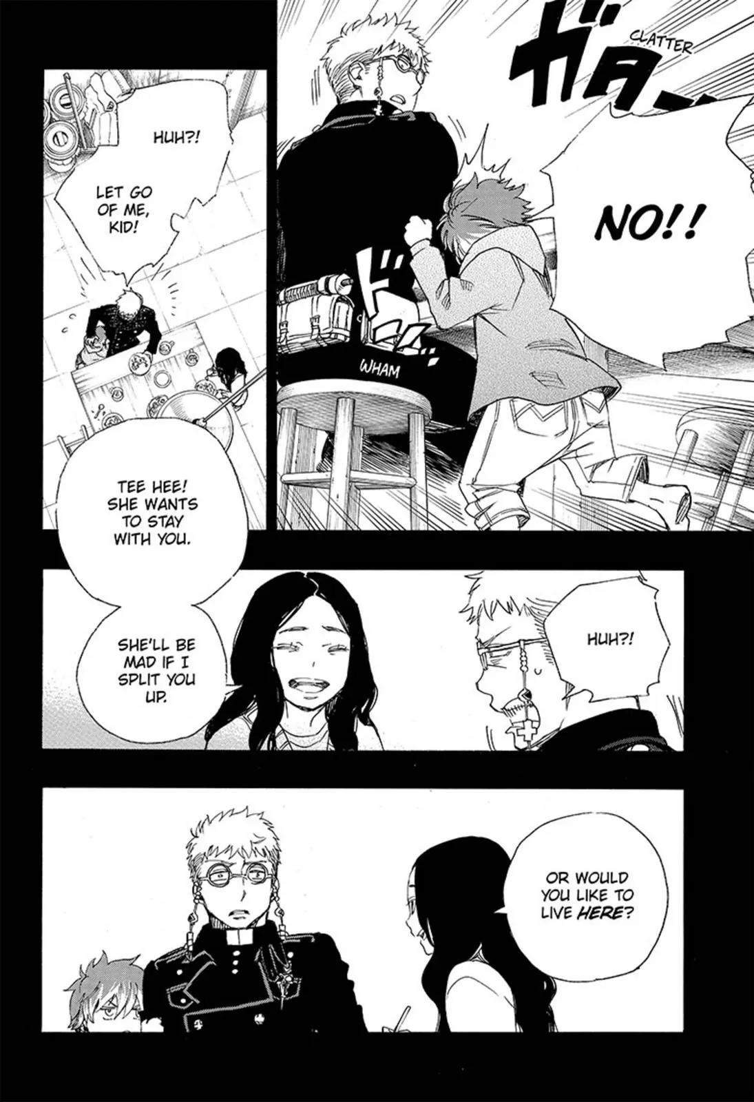 Ao no Exorcist Chapter 89 page 28 - Chapter 89: Happy (Merry X-mas) Birthday!