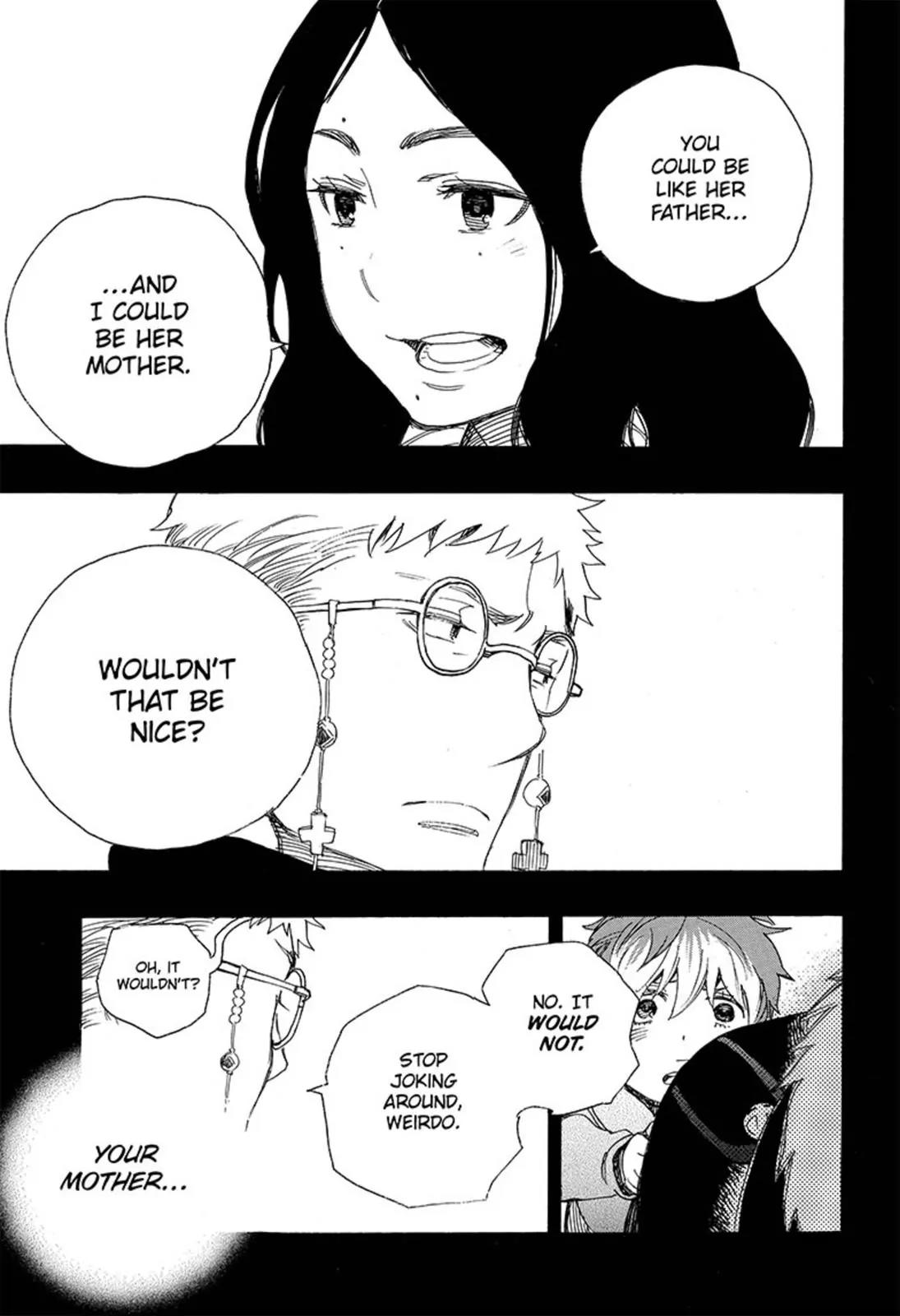 Ao no Exorcist Chapter 89 page 29 - Chapter 89: Happy (Merry X-mas) Birthday!
