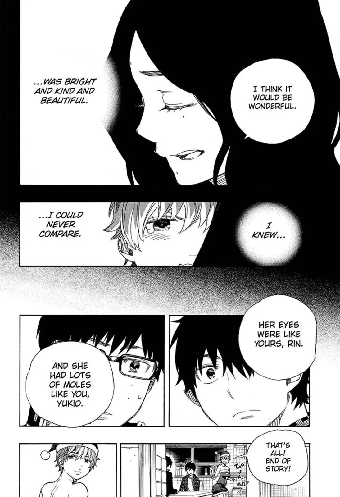 Ao no Exorcist Chapter 89 page 30 - Chapter 89: Happy (Merry X-mas) Birthday!
